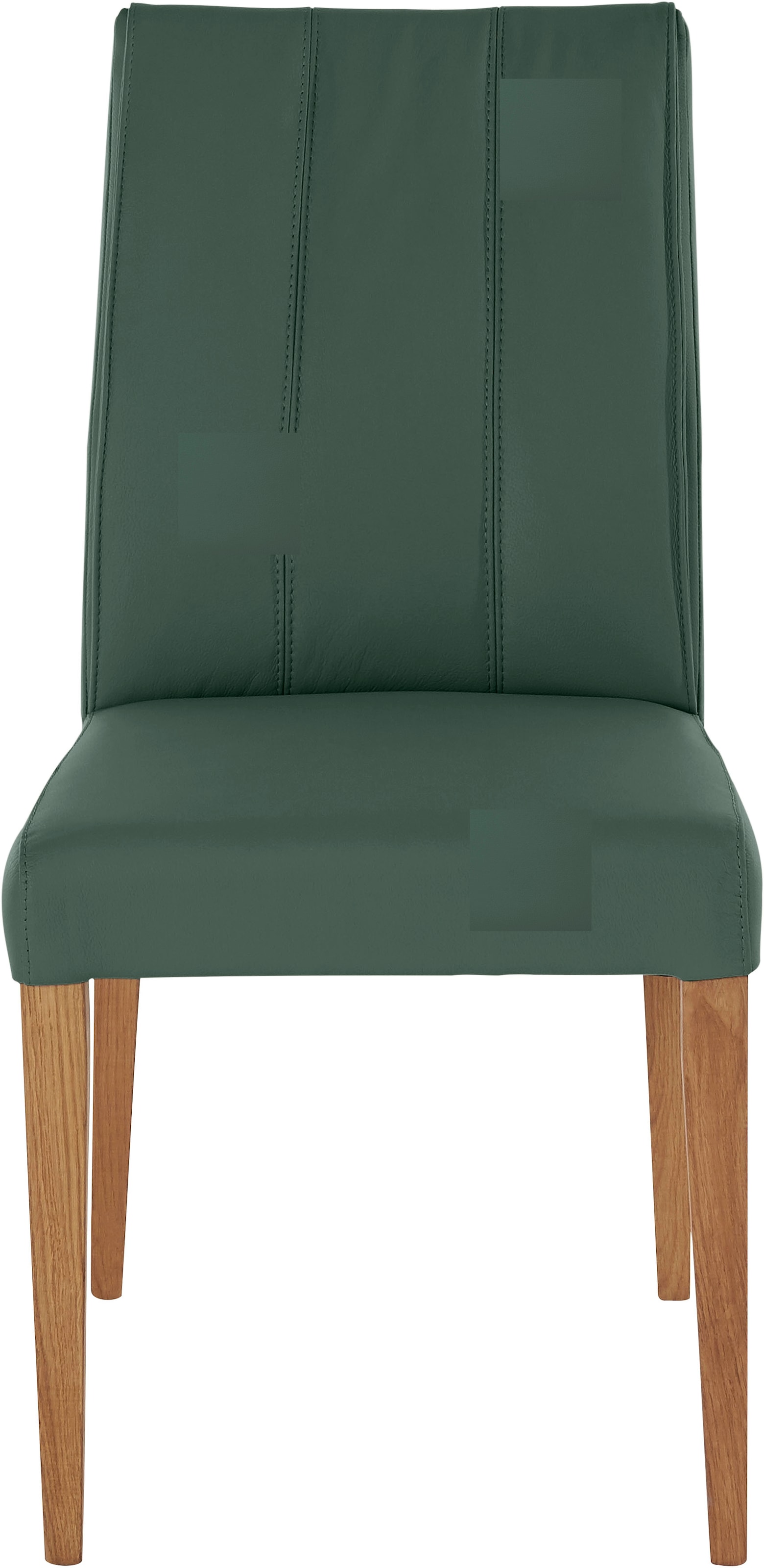 INOSIGN Esszimmerstuhl, (Set), 2 St., Leder, Rückenlehne mit Steppung