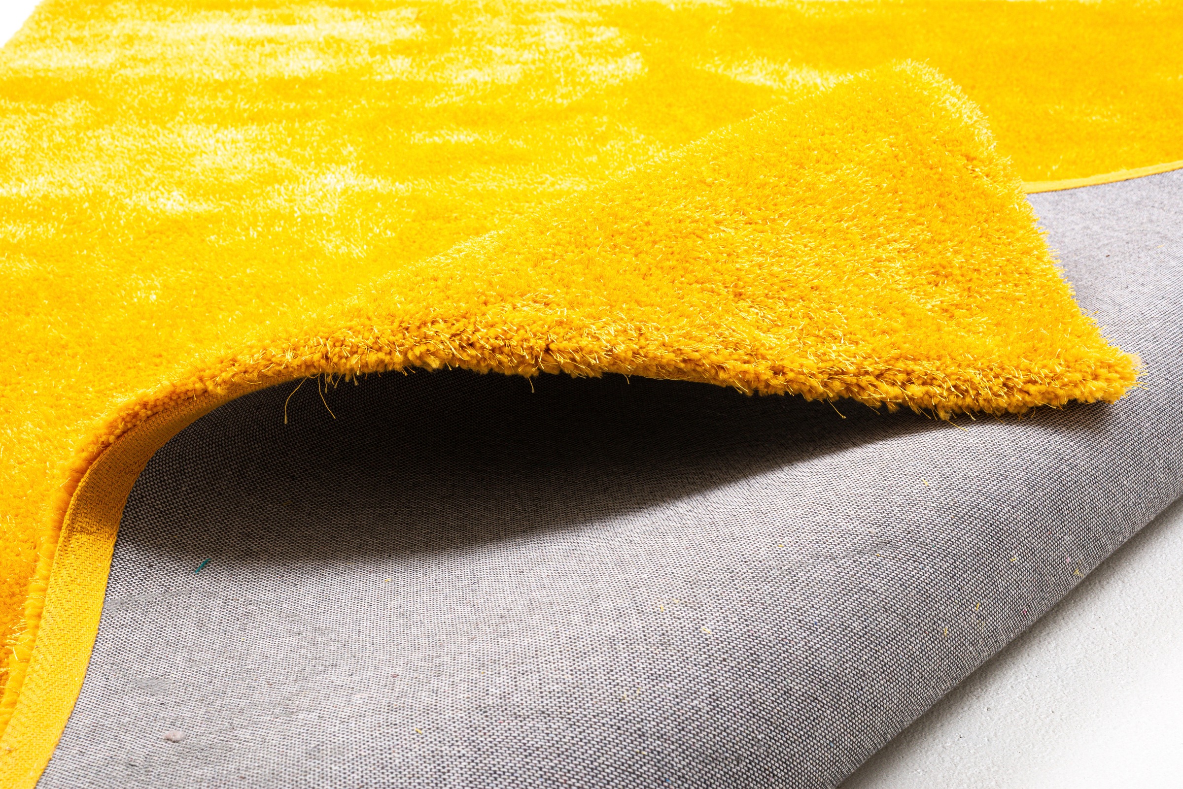 TOM TAILOR HOME Hochflor-Teppich »Soft«, rechteckig, 35 mm Höhe, handgetuftet, Uni-Farben, super weich und flauschig