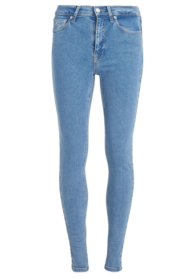 Skinny-fit-Jeans hinten Jelmoli-Versand Jeans Schweiz shoppen mit Label-Badge Tommy Jeans online Passe Tommy »Nora«, bei &