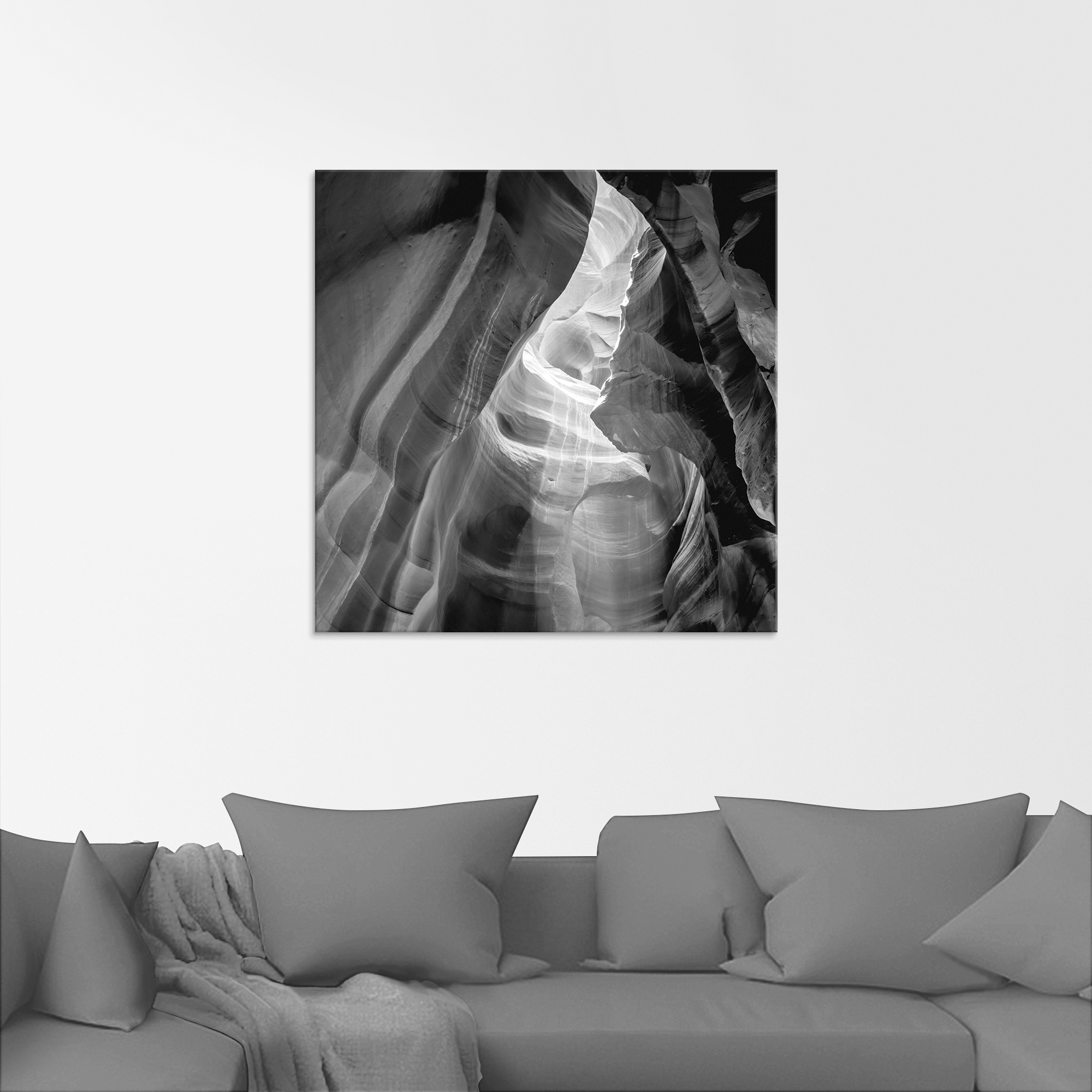 Artland Glasbild »Antelope Canyon IV«, Amerika, (1 St.), in verschiedenen Grössen