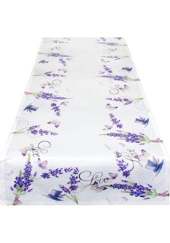 Tischläufer »Lavendel ZWEIGE«, (1 St.)
