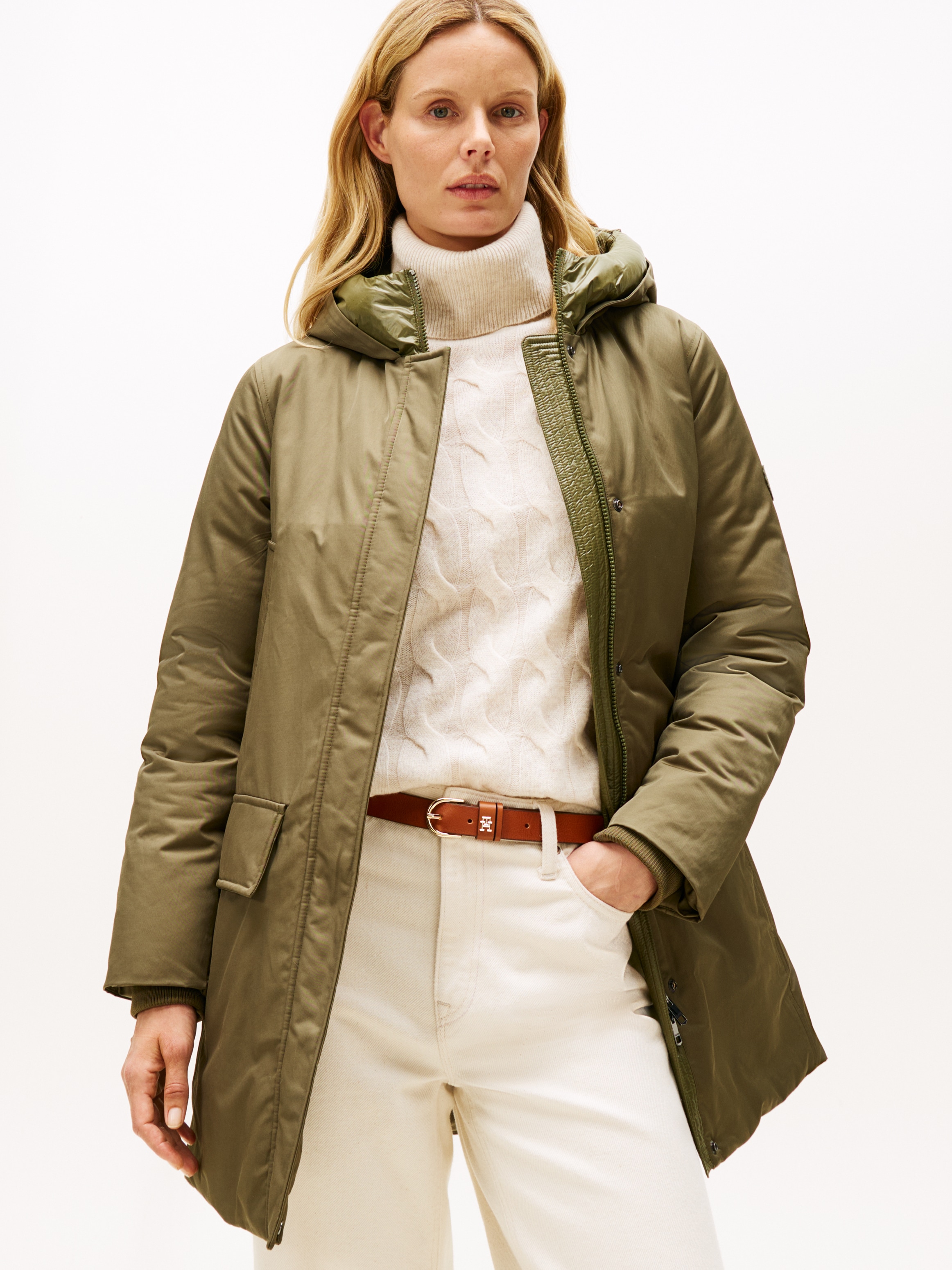 Tommy Hilfiger Wintermantel »PADDED NYLON REG PARKA«