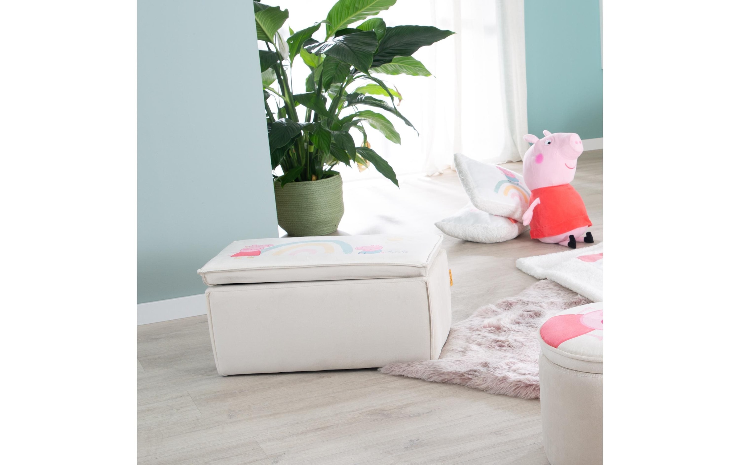 roba® Kindersitzgruppe »Peppa Pig mit Aufbewahrungsfunktion«