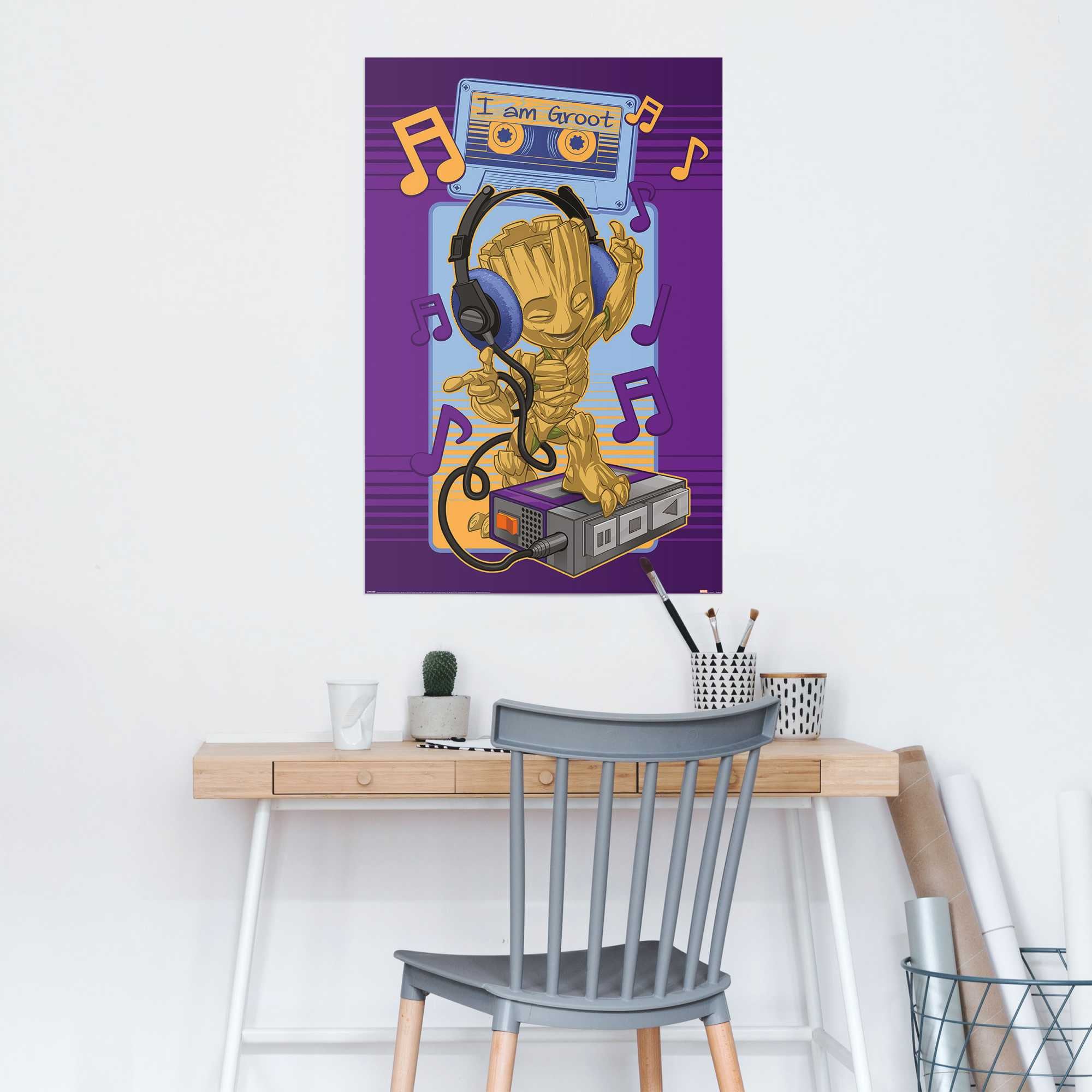 Reinders! Poster »Guardians of the Galaxy - groot cassette«
