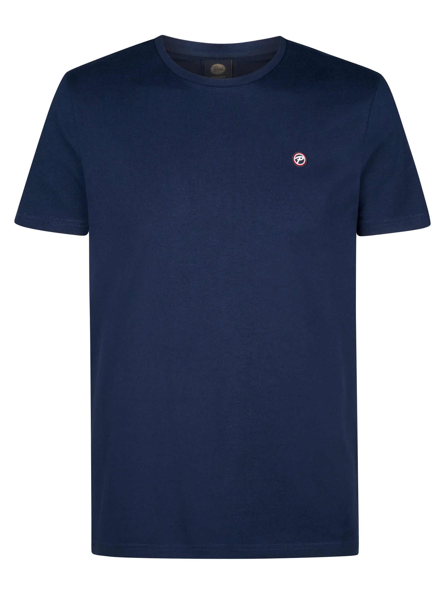 Petrol Industries Rundhalsshirt, mit Logo Stickerei