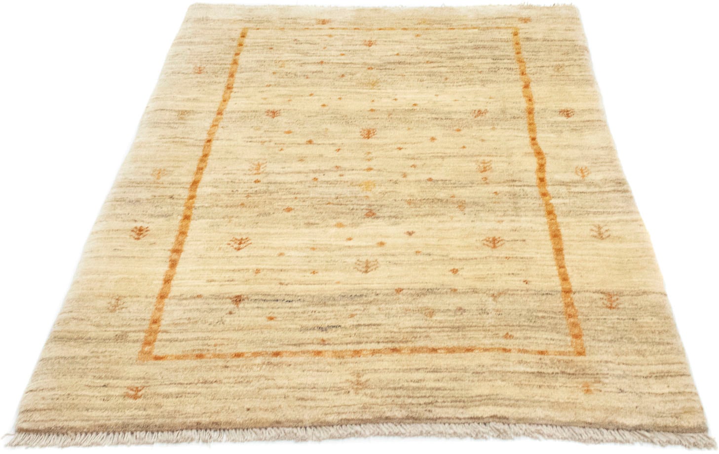 kaufen »Gabbeh morgenland handgeknüpft Jelmoli-Versand Wollteppich beige«, Teppich rechteckig, handgeknüpft online |