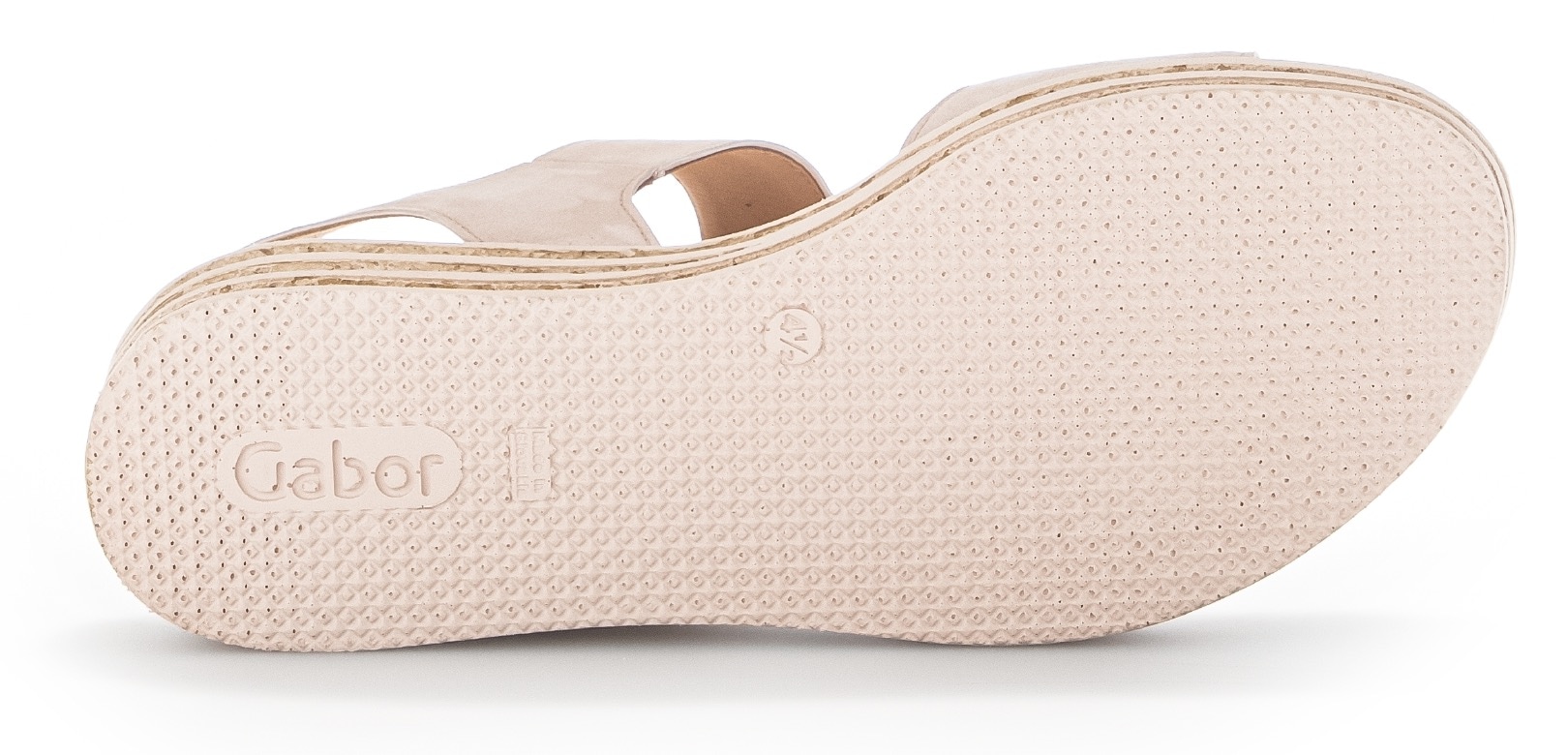 Gabor Keilsandalette, Keilabsatz, Sommerschuh, Sandale mit trendigem Zierschnalle