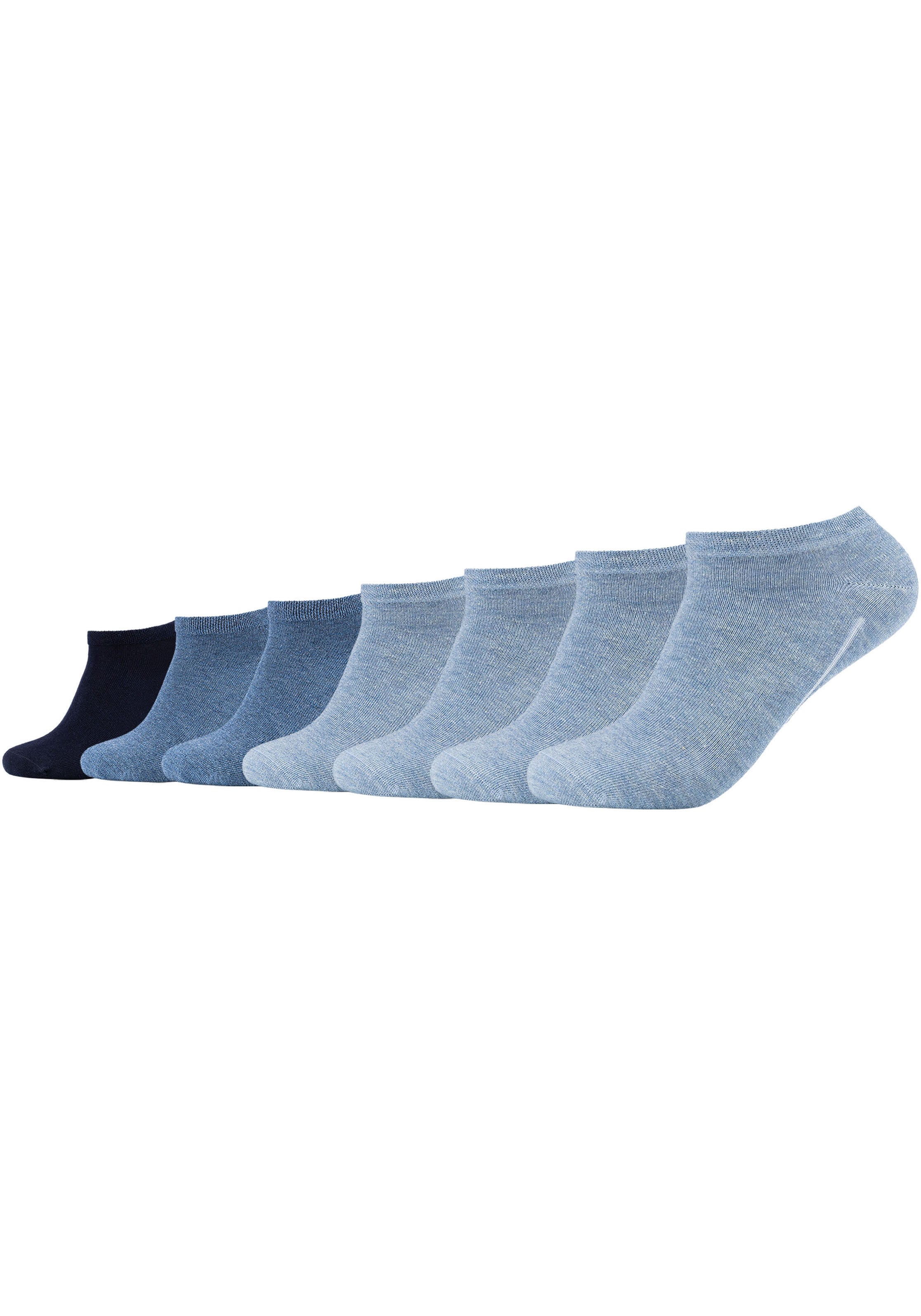 Camano Sneakersocken »ca-soft«, (7 Paar), mit weichem Komfortbund ohne drückende Nähte