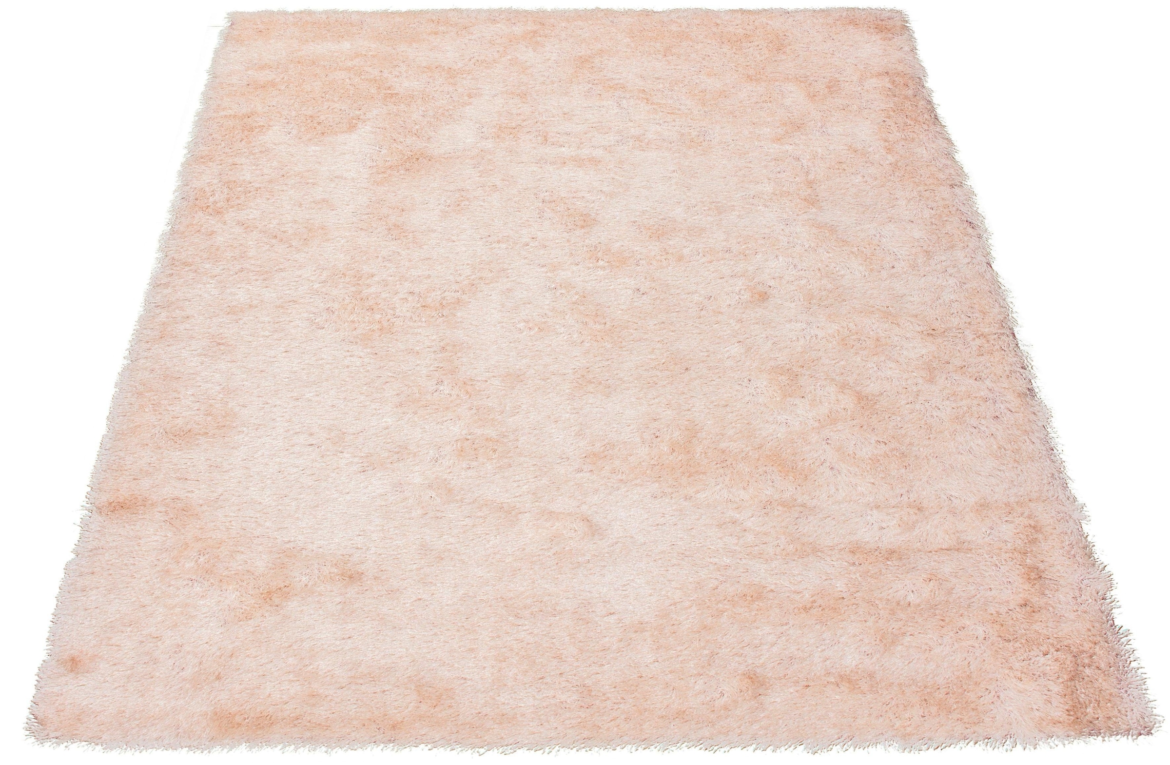 Bruno Banani Hochflor-Teppich »Alga«, rechteckig, 40 mm Höhe, Uni, Shaggy, Langflor, besonders weich und kuschelig, Wohnzimmer