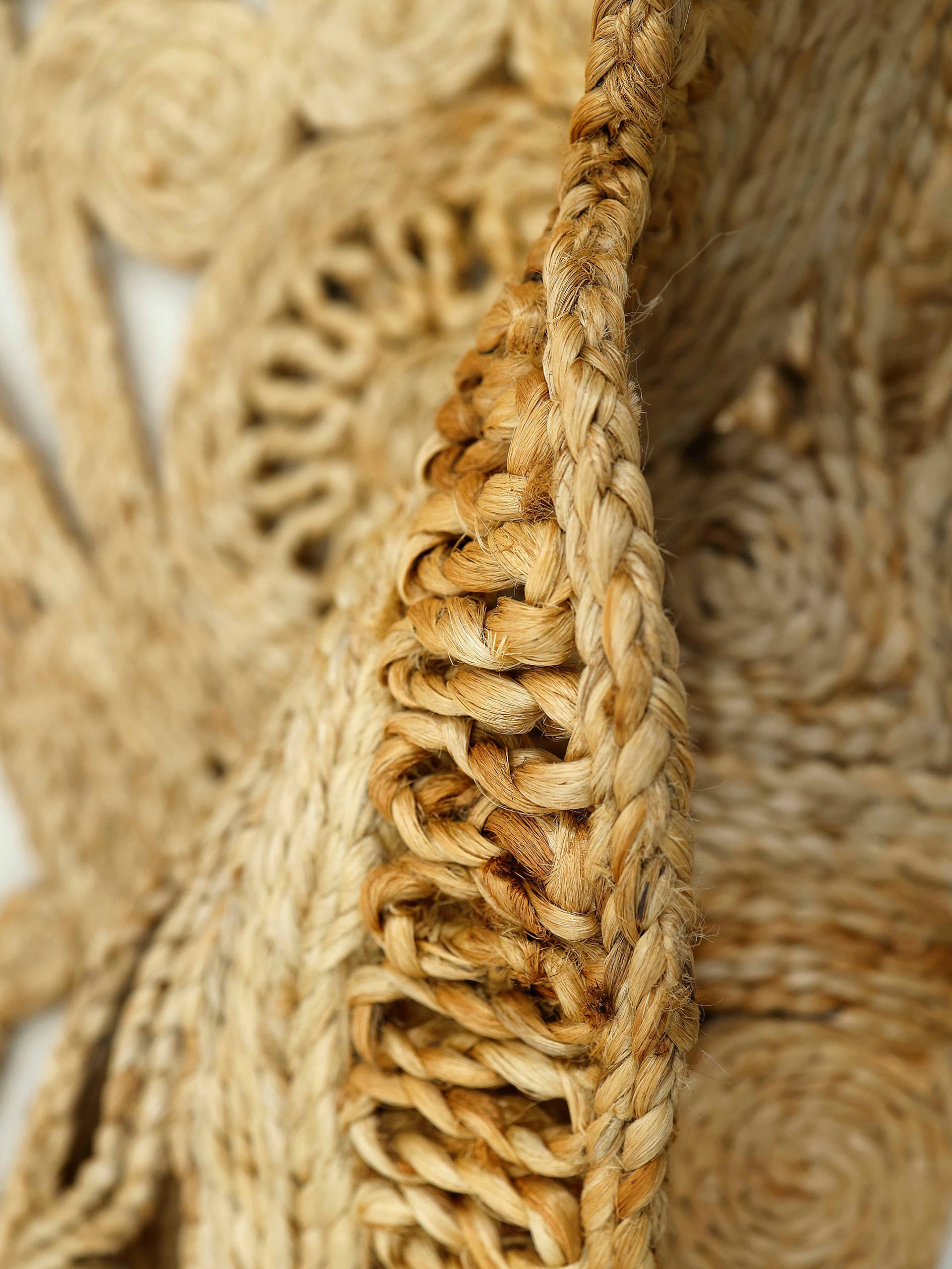 carpetfine Sisalteppich »Juteteppich Paul«, rund, Boho Style kaufen Jelmoli-Versand online Hand Pflanzenmaterial | von natürliches gewebt
