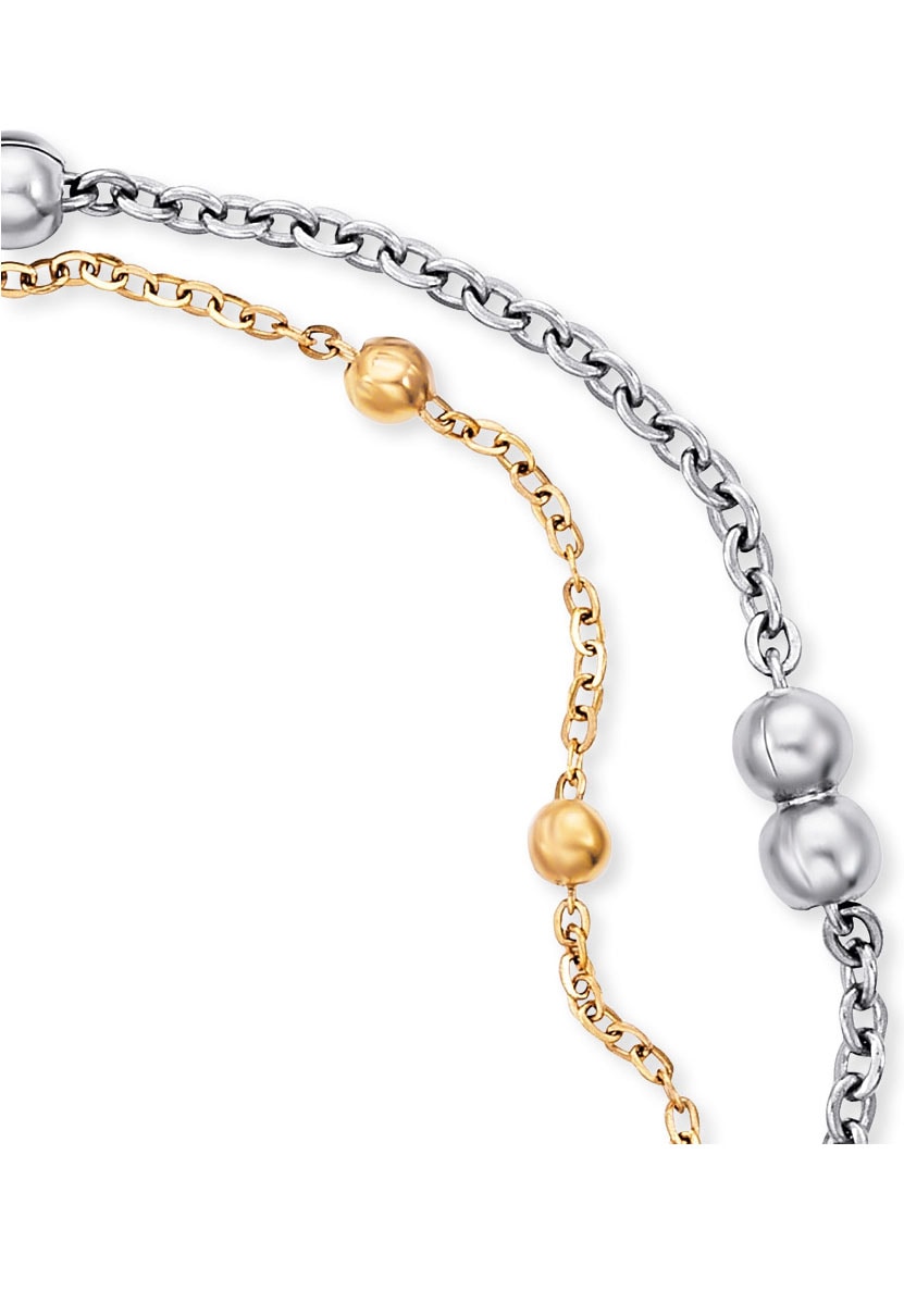 Engelsrufer Fusskette »Moonlight Twin Bicolor, ERFS-LILMOON-G«