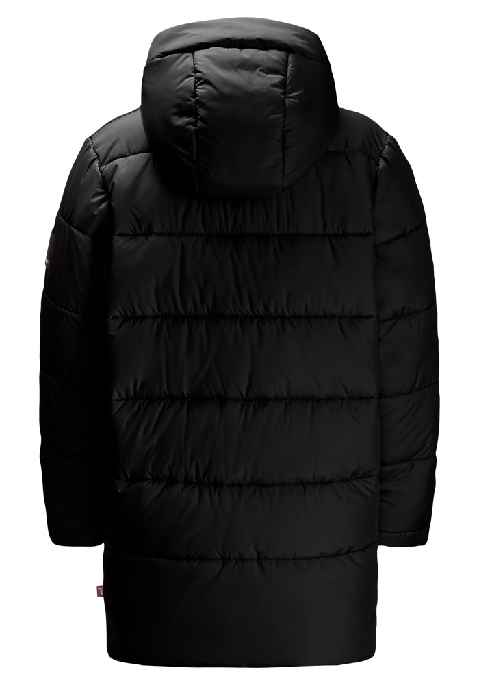 Jack Wolfskin Outdoorjacke »TEEN INS LONG JACKET Y«, mit Kapuze