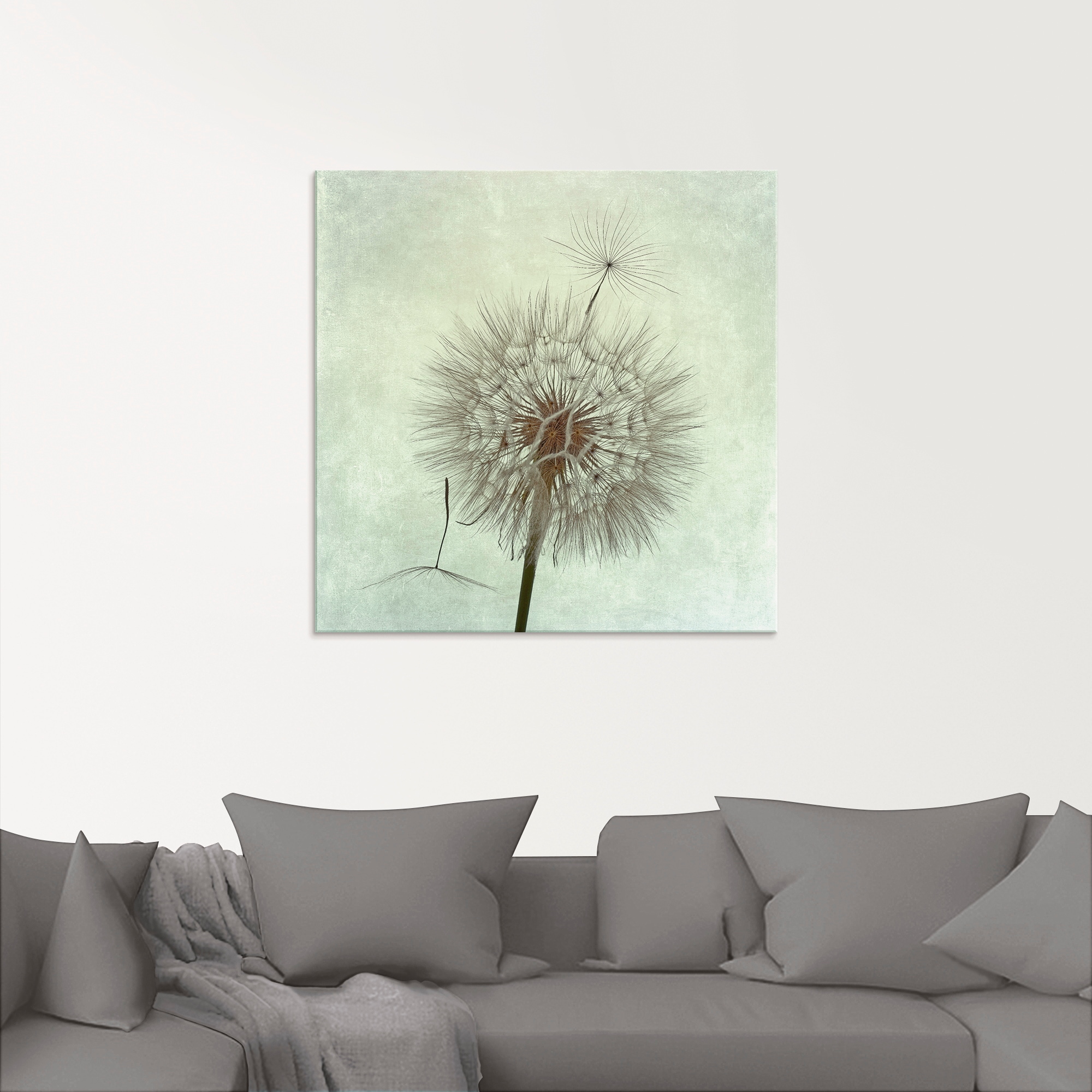 Artland Glasbild »Pusteblume II«, Blumen, (1 St.), in verschiedenen Grössen