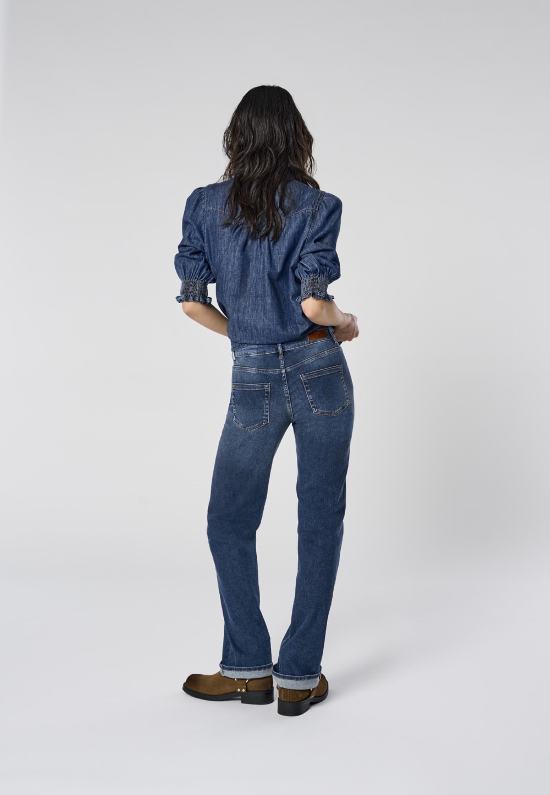 ONLY Straight-Jeans »ONLBLUSH MID STRAIGHT DNM TAI021 NOOS«