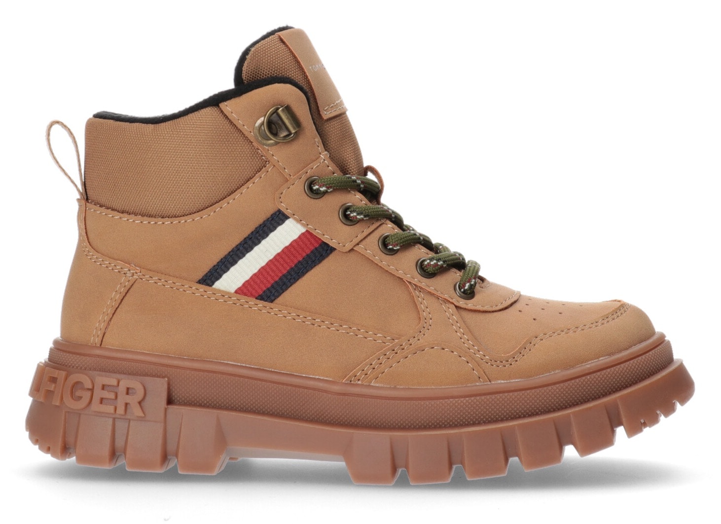 Tommy Hilfiger Winterboots »STRIPES LACE-UP BOOTIE«, mit Warmfutter