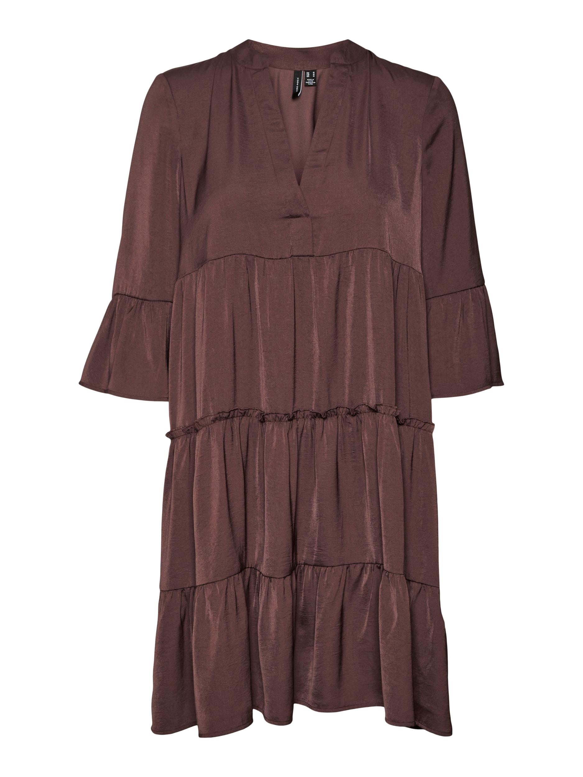 Vero Moda Tunikakleid Volant 3/4 kaufen DRESS mit online Jelmoli-Versand NOOS«, | »VMKATRINE SHORT WVN