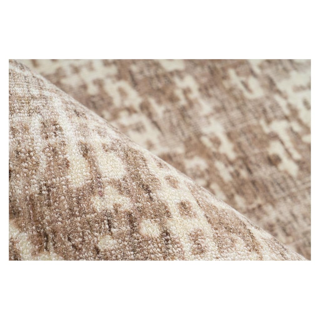 Teppich »MyCarpet Puerto beige/creme«, quadratisch