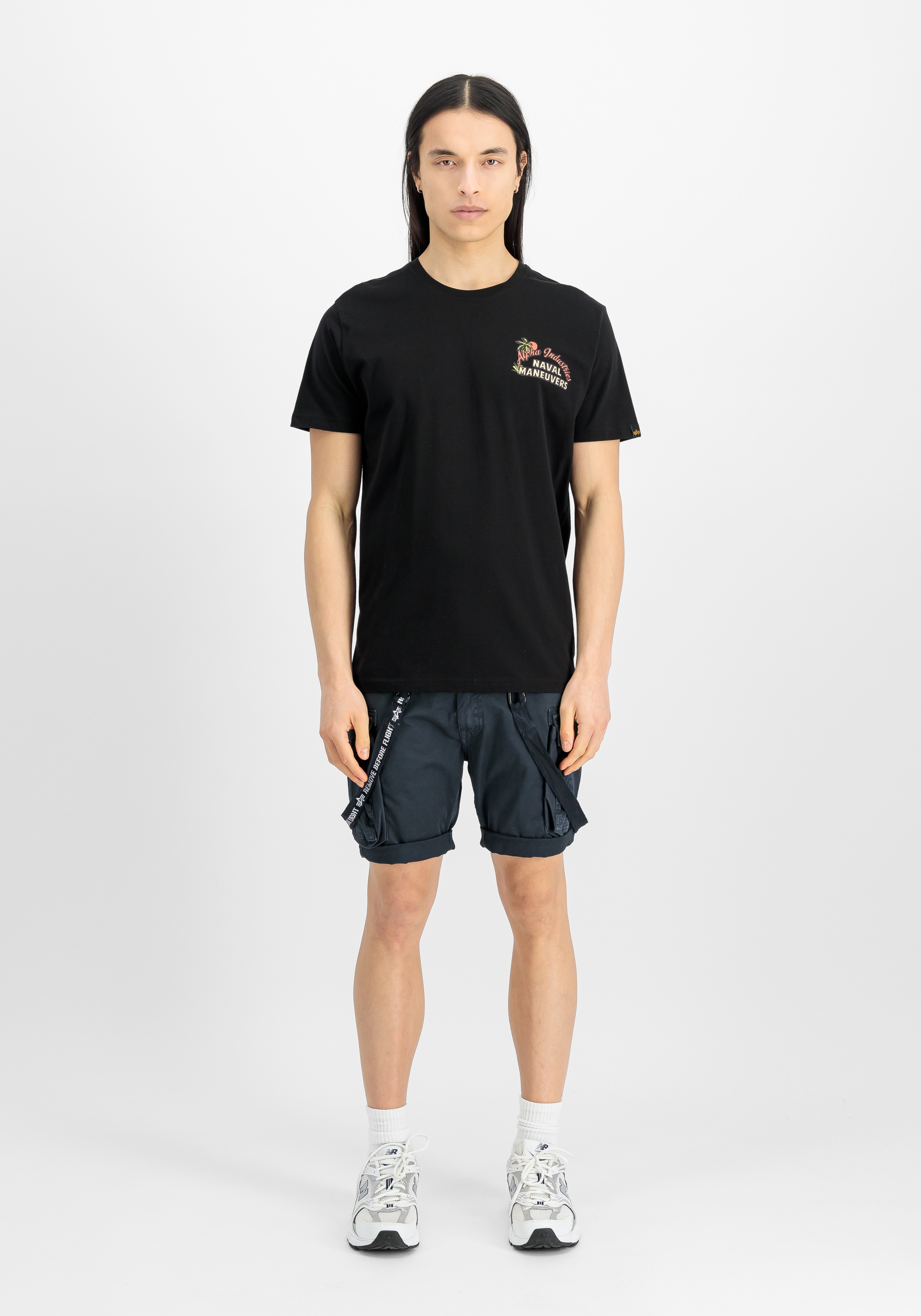 Alpha Industries T-Shirt »Alpha Industries Men - T-Shirts Naval Backprint T-Shirt«