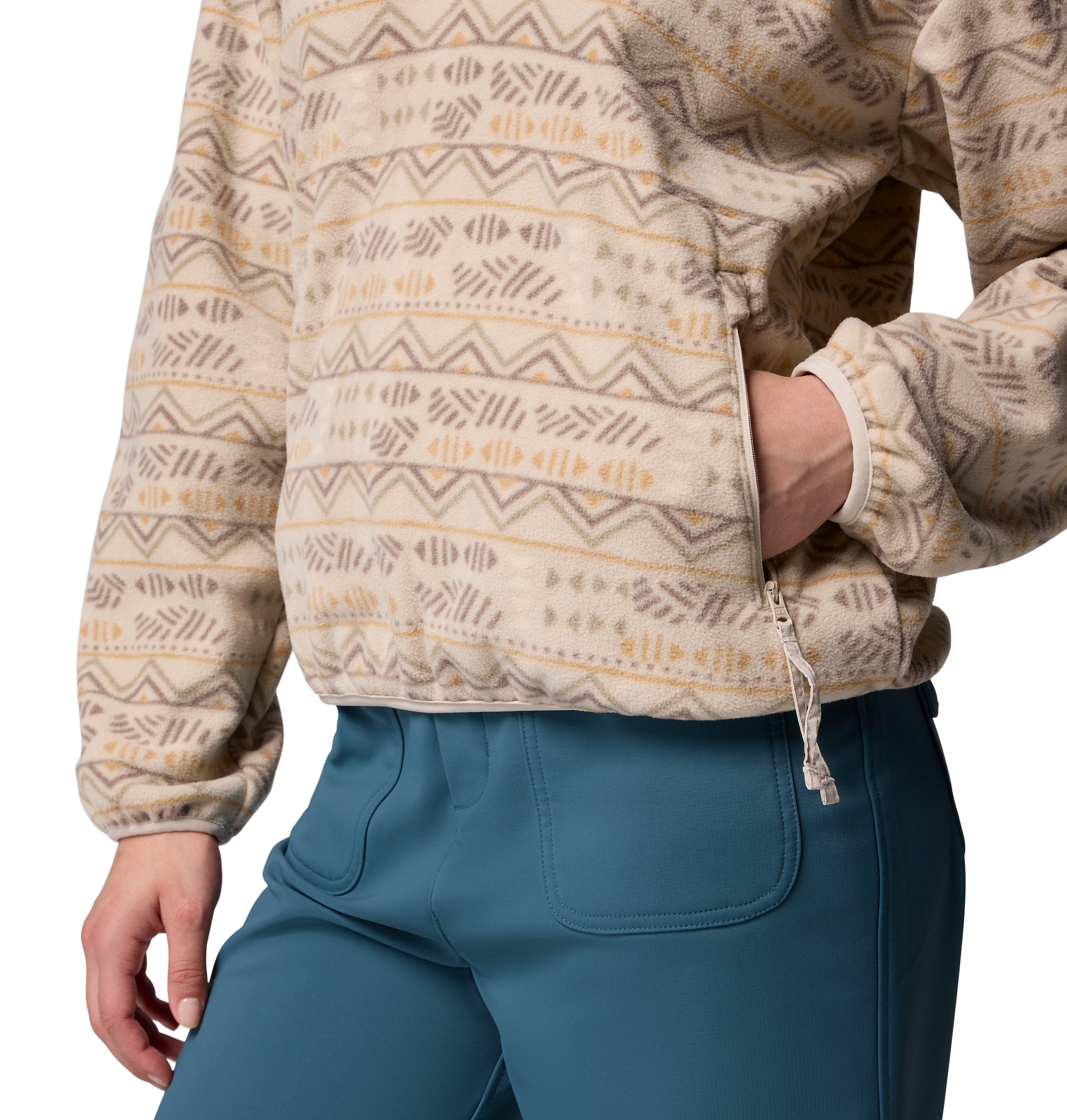 Columbia Fleecepullover »SEQUOIA GROVE PRINTED HALF ZIP«, (1 tlg.)