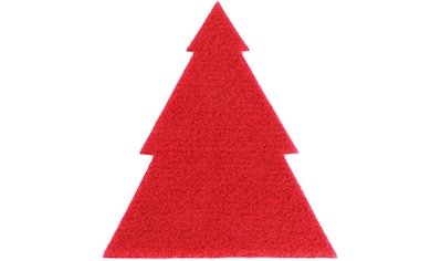 Primaflor-Ideen in Textil Platzset »Tannenbaum, Weihnachtsdeko rot«, (Set,  4 St.), auch ideal als Tischdeko oder Untersetzer, Grösse 47,5 x 40cm |  Jelmoli-Versand