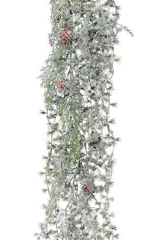 my home Winterliche Kunstpflanze, Girlande, gefrostet, Länge 180 cm kaufen