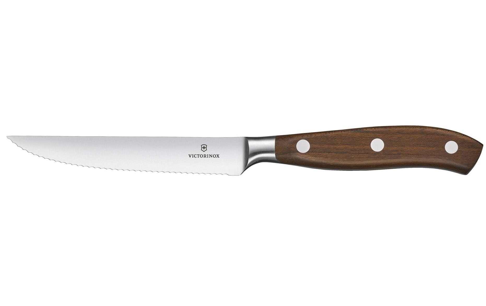 Victorinox Steakkochmesser »Grand Maître Wood«, (1 tlg.)