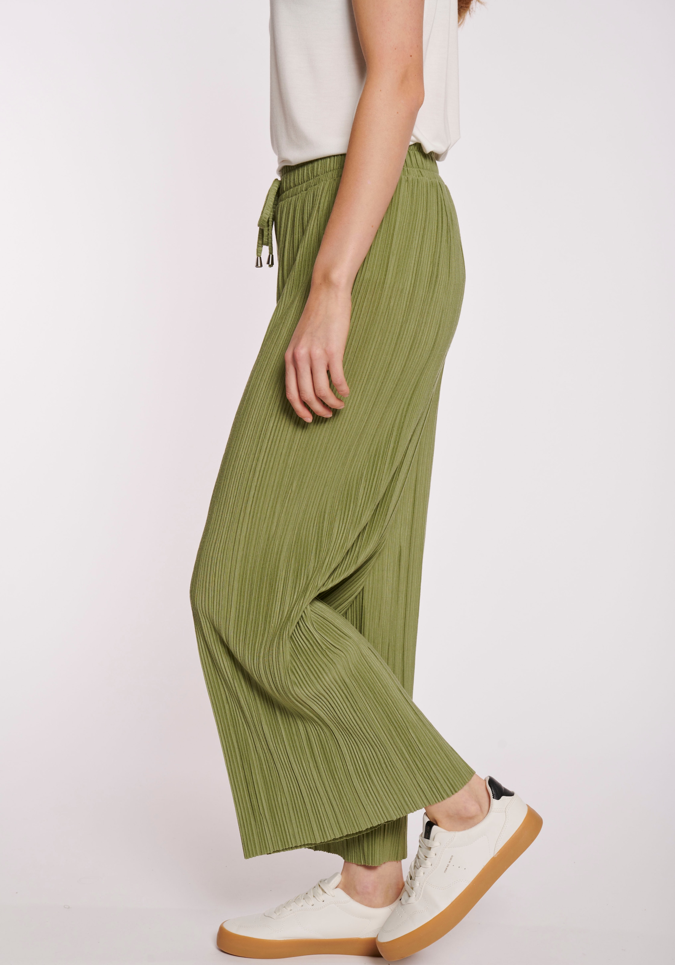 HaILY’S Schlupfhose »3/4 P TR Lo44retta«, mit Plisseefalten