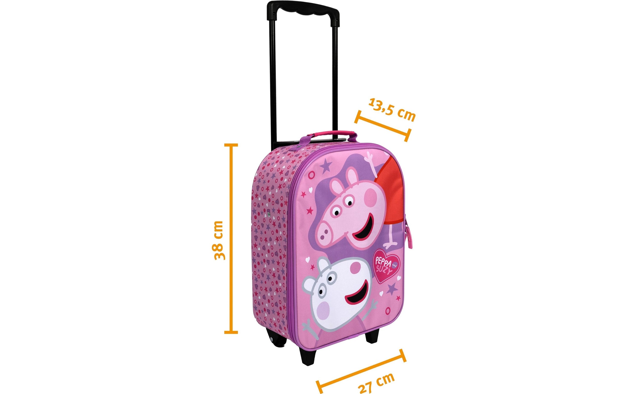UNDERCOVER Kinderkoffer »Undercover Kinder-Reisekoffer«, 2 Rollen
