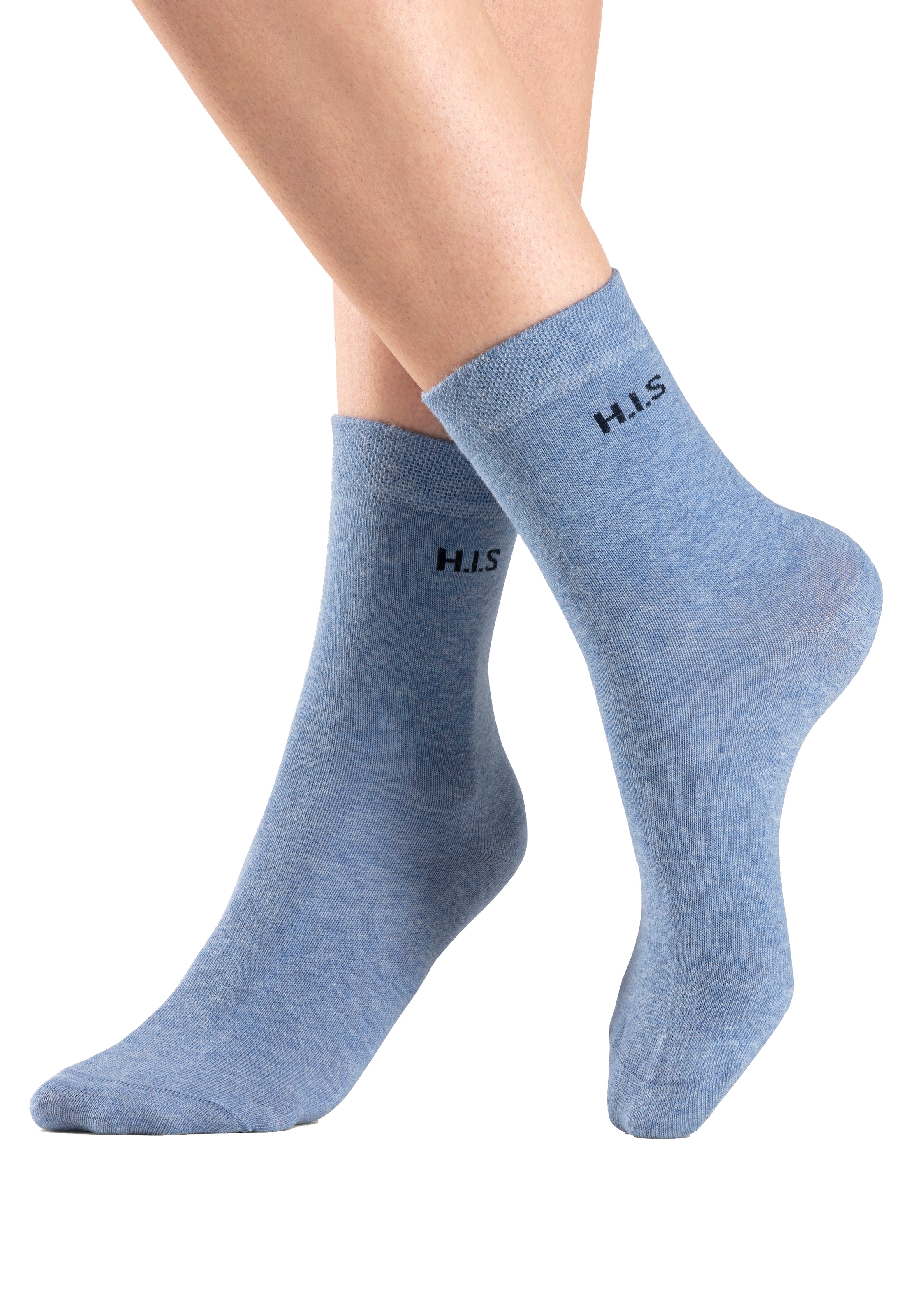 H.I.S Socken, (Set, bei ohne shoppen einschneidendes Schweiz online 4 Bündchen Jelmoli-Versand Paar)