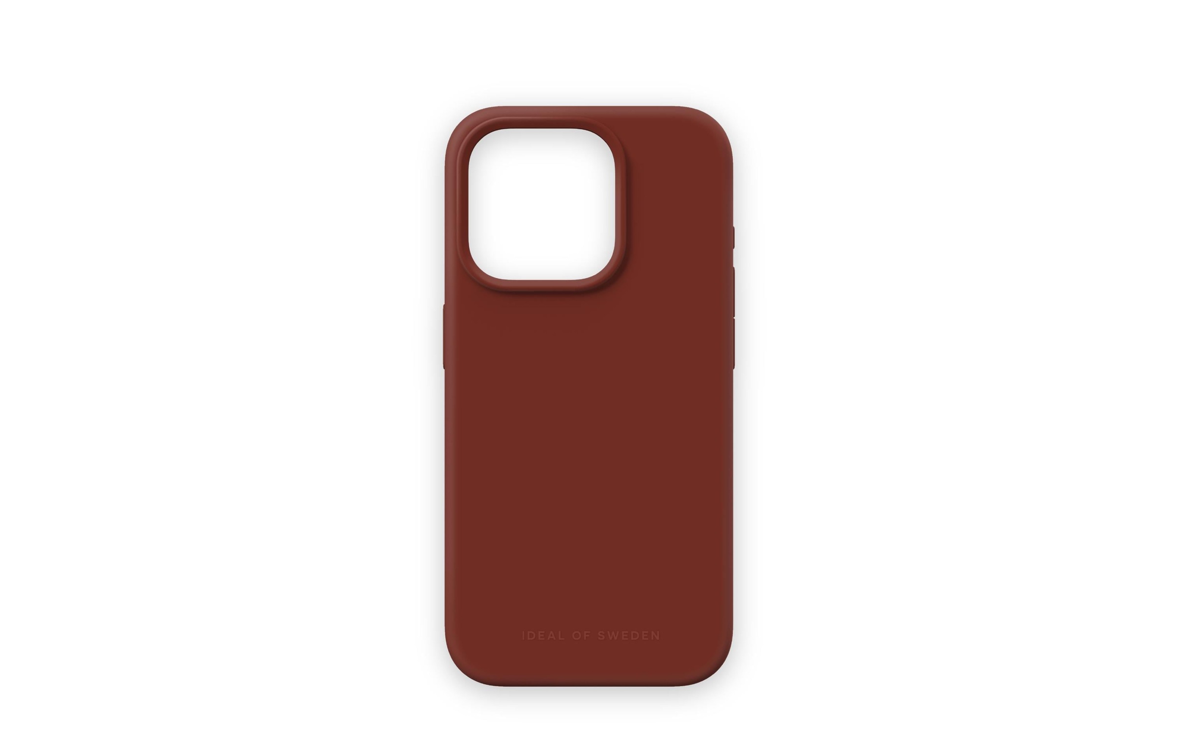 iDeal of Sweden Smartphone-Hülle »Silicone iPhone 15 Pro Dark Amber«