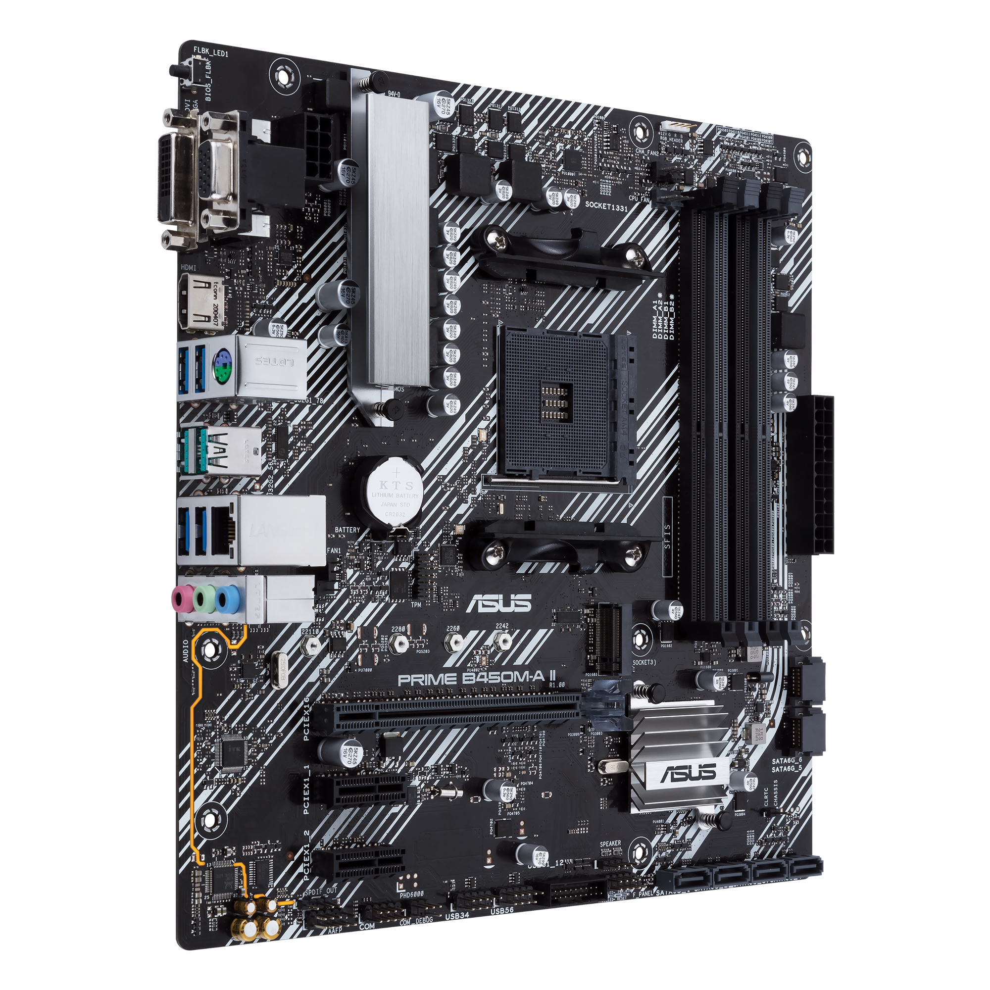 Asus Mainboard »PRIME B450M-A II«