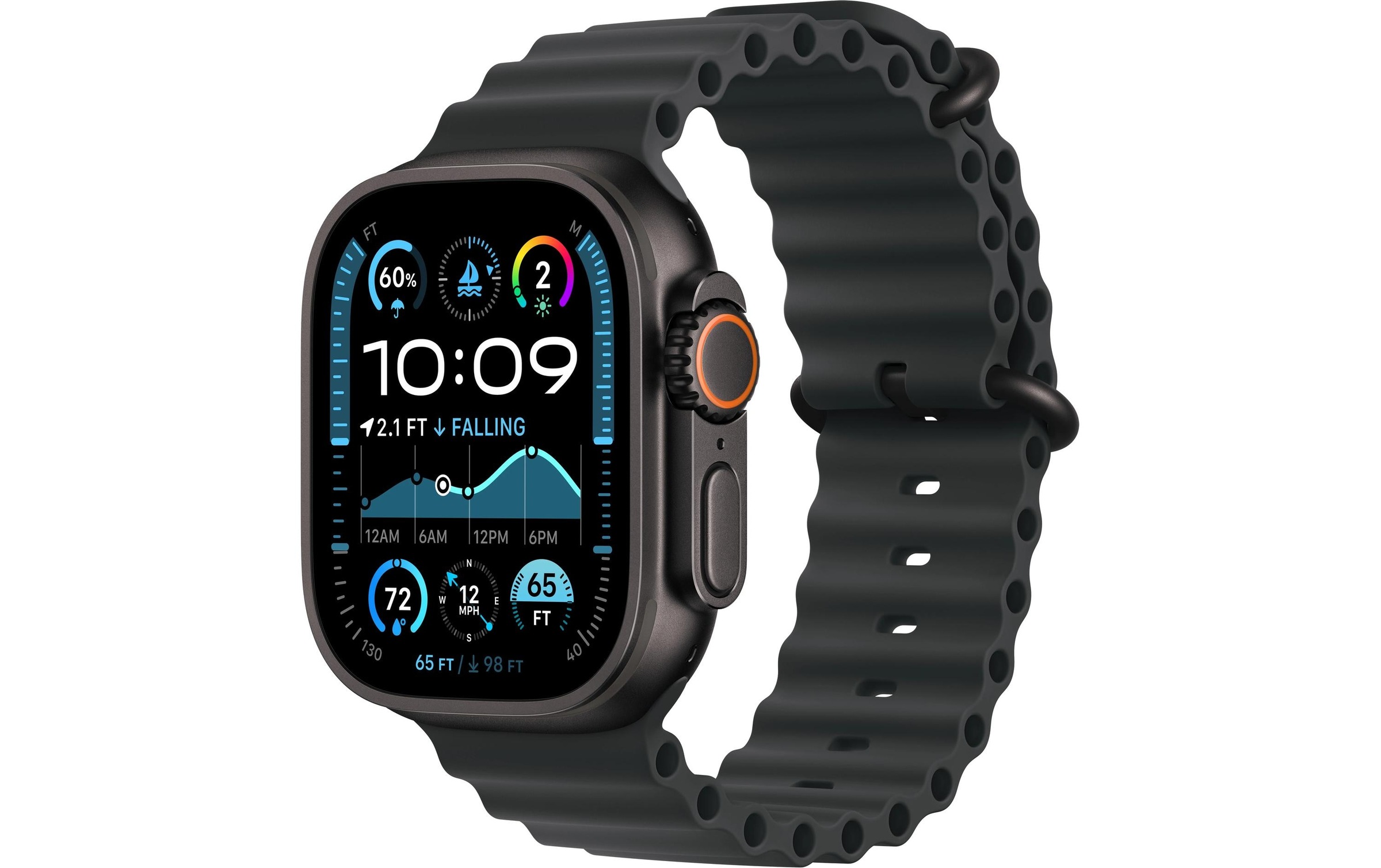 Apple Smartwatch »Ultra 2 Natural Titanium Alpine Loop Tan Large« ( ) Watch OS