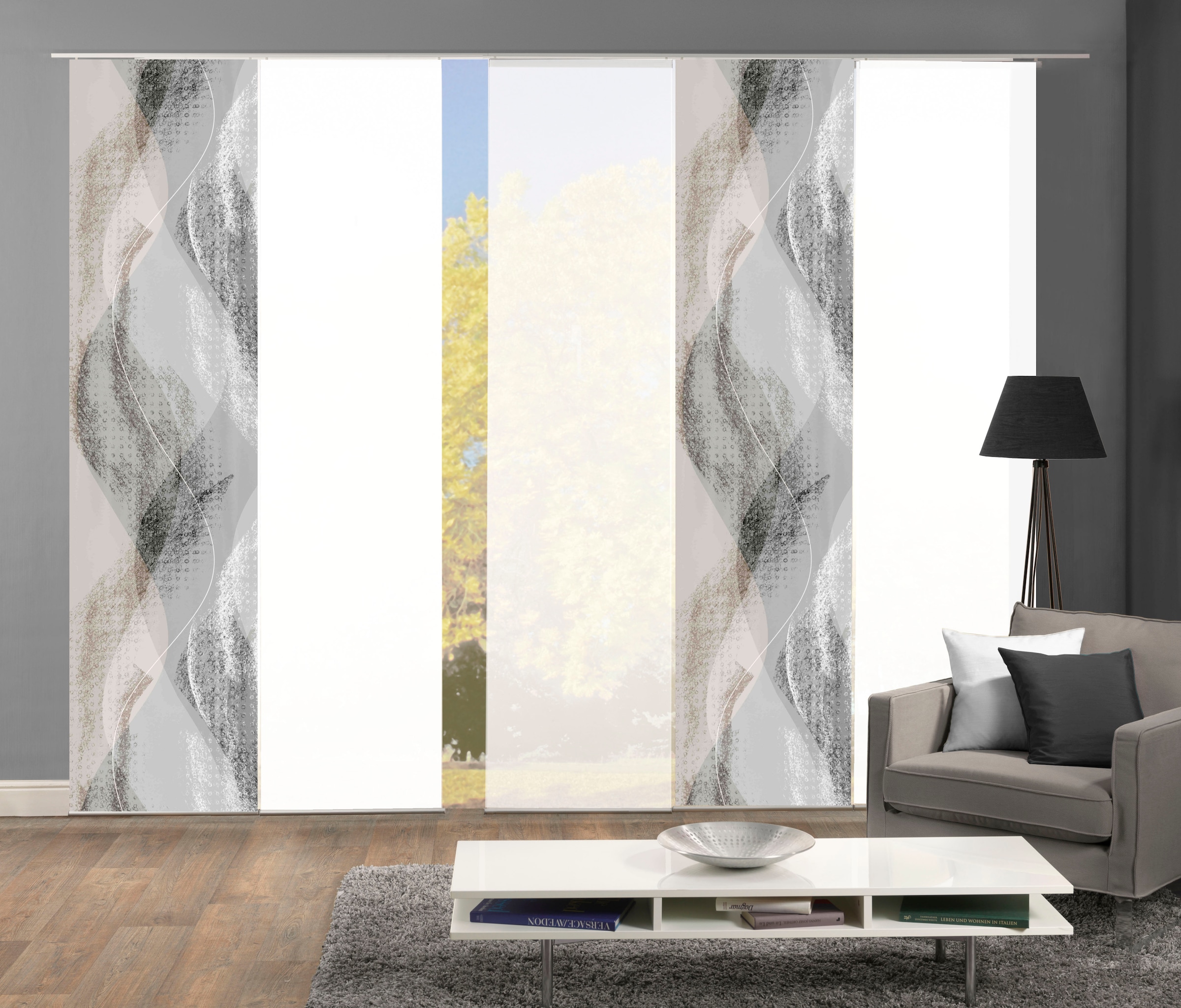 HOME WOHNIDEEN Schiebegardine »TORRE«, (1 St.), DIGITALDRUCK