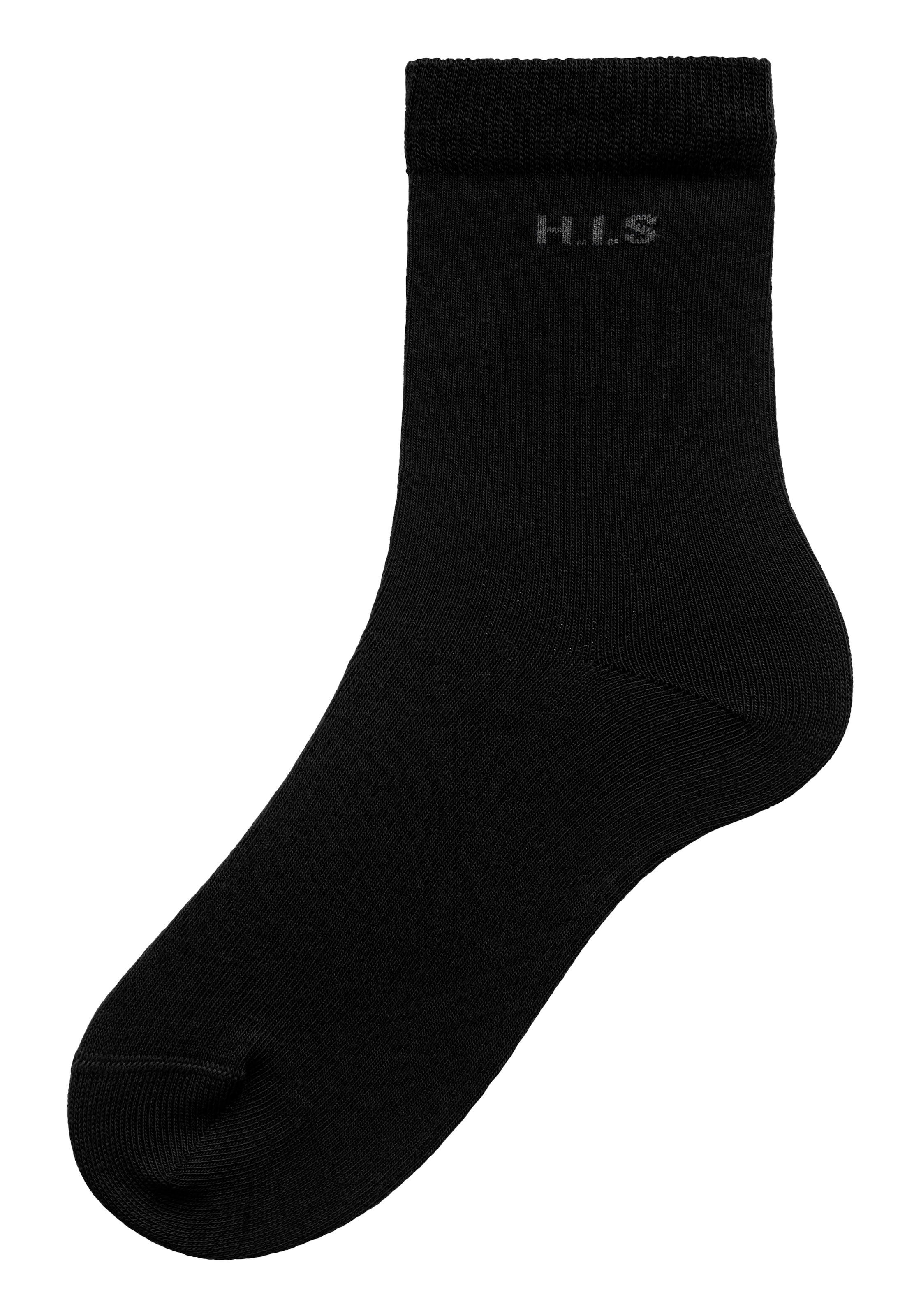 H.I.S Socken, (16 Schweiz bei bestellen eingestricktem mit Markenlogo Jelmoli-Versand online Paar)
