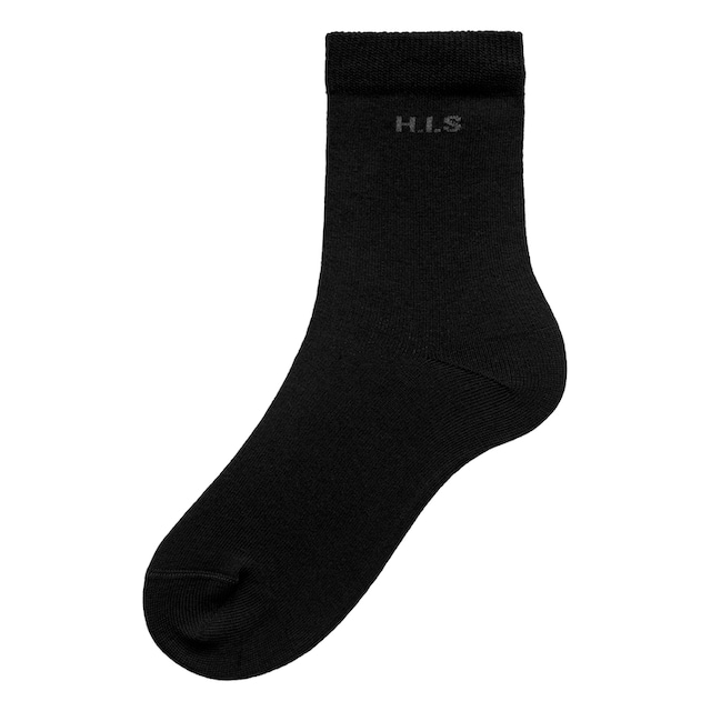 Schweiz Jelmoli-Versand Socken, eingestricktem online bei (16 bestellen mit Markenlogo H.I.S Paar),