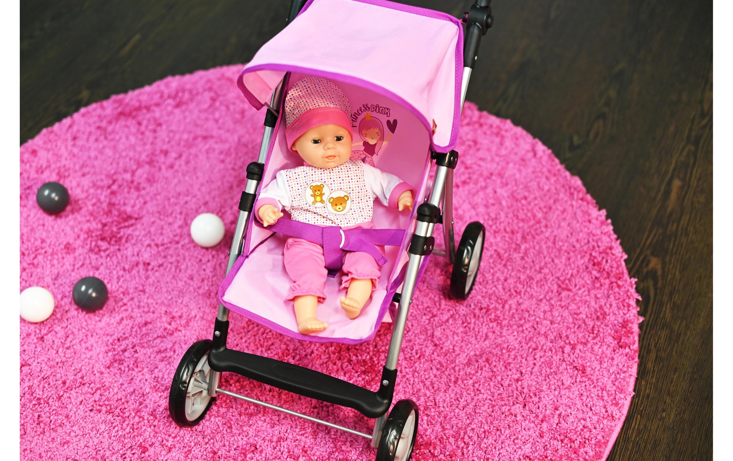 Knorrtoys® Puppenbuggy »Liba Princess Pink«