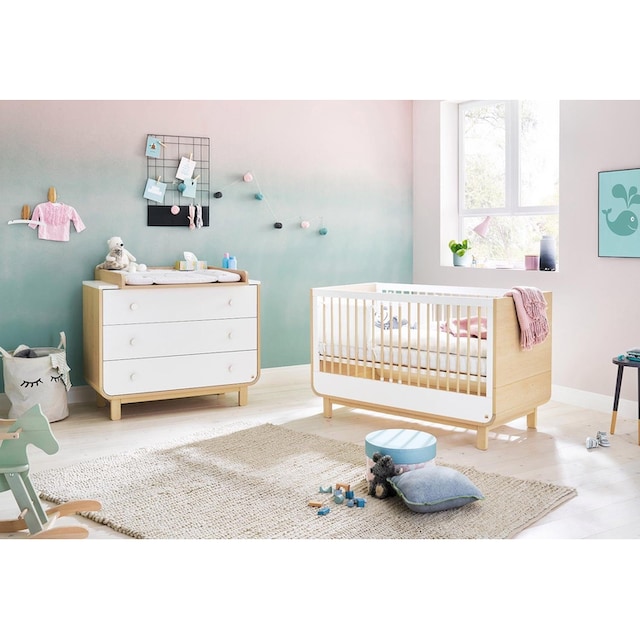 ✵ Pinolino® Babymöbel-Set »Round«, (Spar-Set, 2 St., Kinderbett,  Wickelkommode), breit; Made in Europe; mit Kinderbett und Wickelkommode  günstig kaufen | Jelmoli-Versand