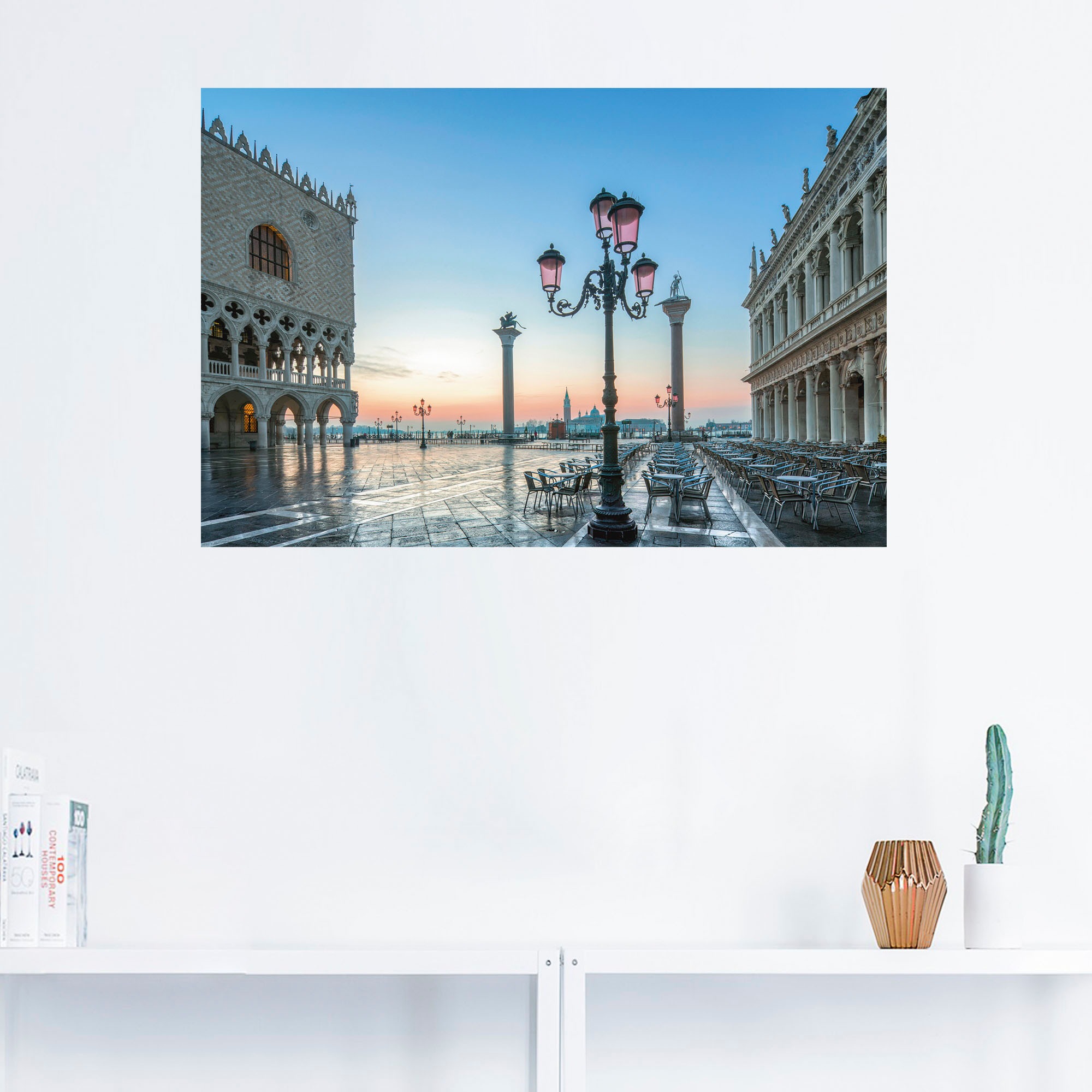 | Venedig«, Poster Artland Venedig, online Grössen in Wandbild Jelmoli-Versand shoppen Wandaufkleber in als Leinwandbild, »Markusplatz oder St.), versch. Alubild, (1
