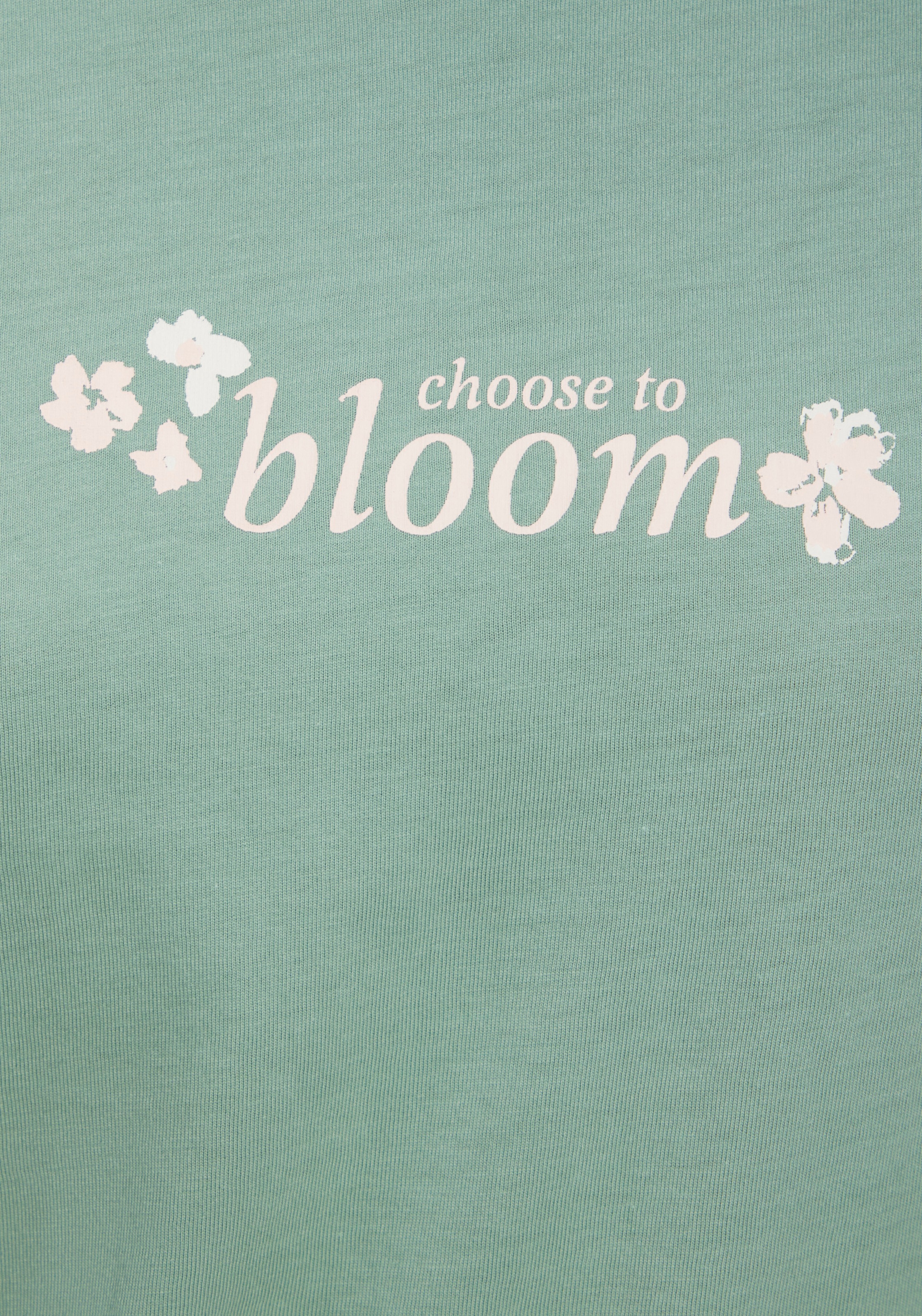 s.Oliver Pyjamaoberteil, Mit kleinem Frontprint