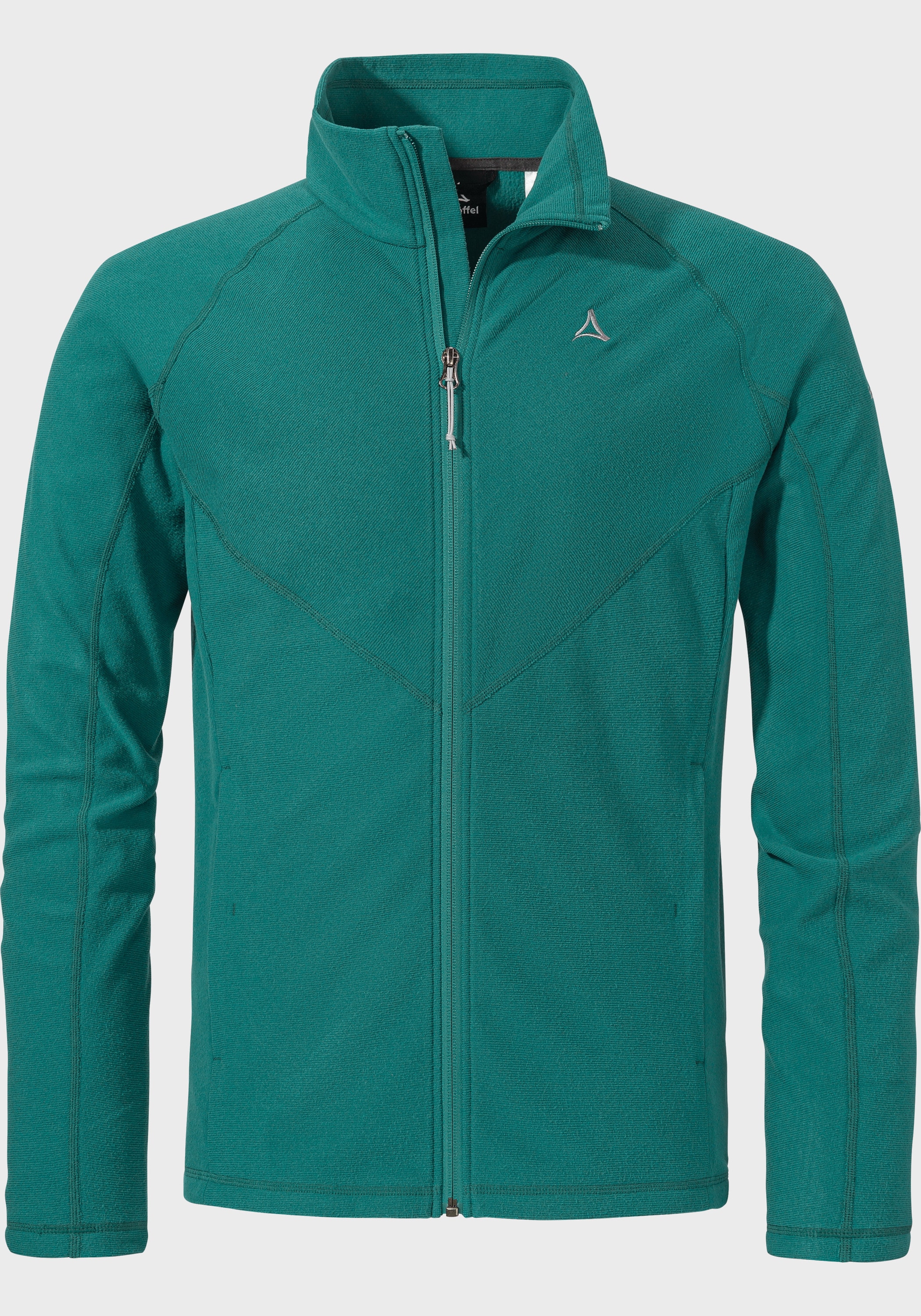 Schöffel 6895, Grün Fleecejacke "Hiking Fleece Jk Style Ghedina Mns" Ohne Kapuze