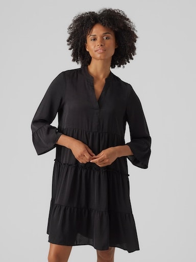 | online »VMKATRINE WVN kaufen NOOS«, Volant SHORT DRESS mit Moda 3/4 Jelmoli-Versand Tunikakleid Vero