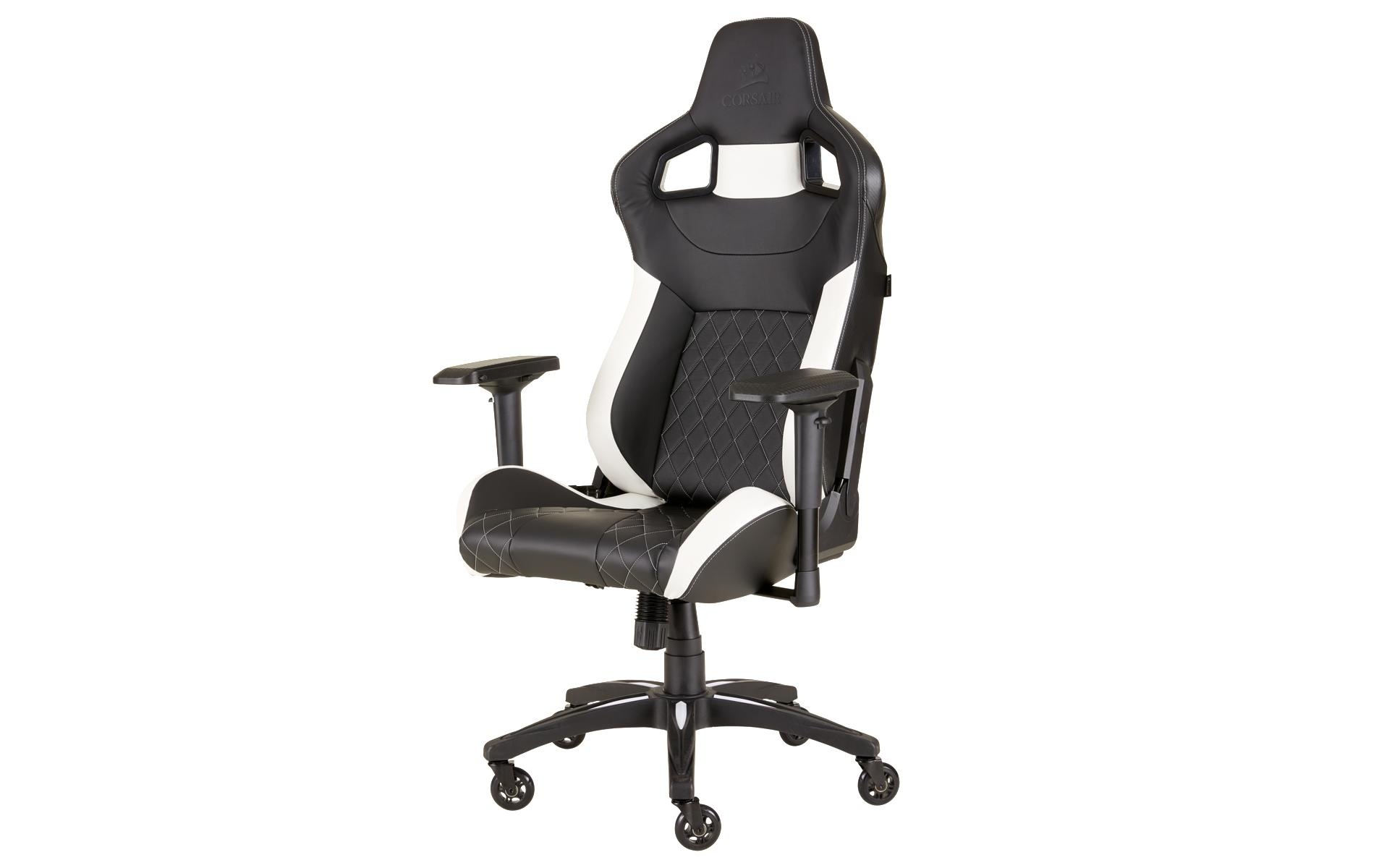 Corsair Gaming Chair »T1 RACE 2018 Schwarz Weiss«