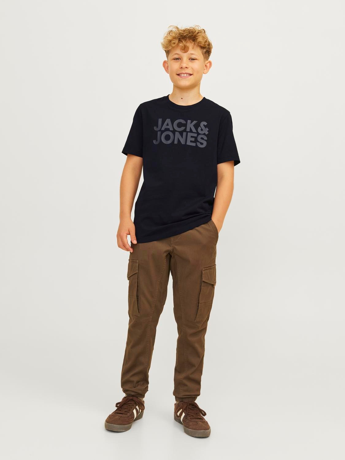 Jack & Jones Junior Kurzarmshirt »JJECORP LOGO TEE SS O-NECK NOOS JNR«