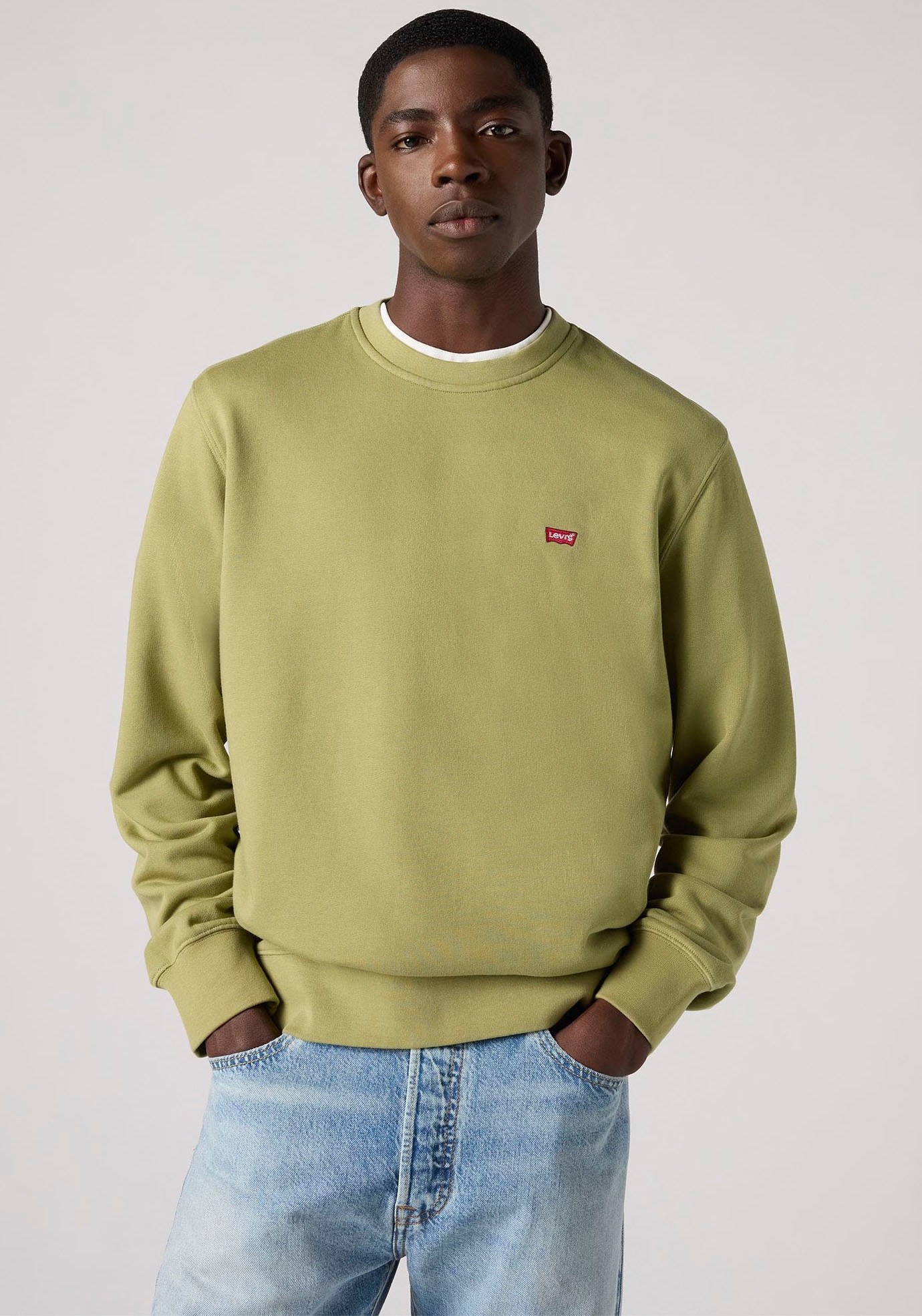 Levi's® Sweatshirt »SWEATSHIRT NEW ORIGINAL CREW«, Innen weich angeraut