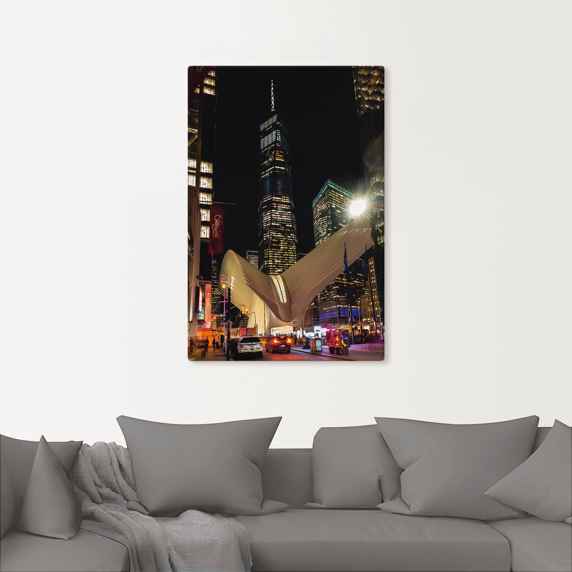 Artland Leinwandbild »World Trade Center New York«, Amerika, (1 St.), auf Keilrahmen gespannt
