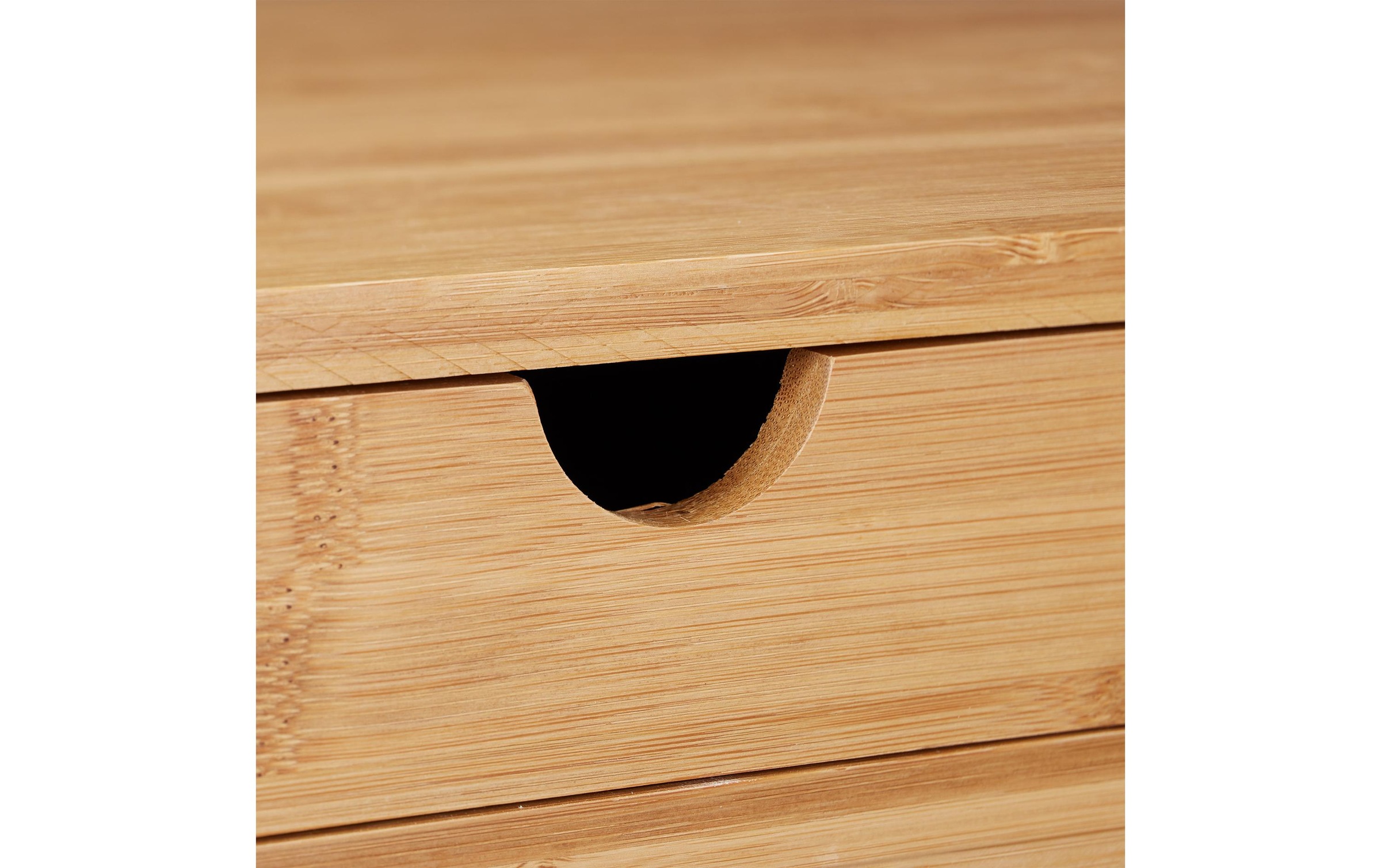 relaxdays Beistelltisch »mit Schubfach 55 cm x 68 cm«