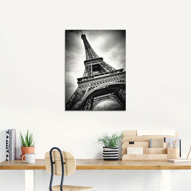 Artland Glasbild »Eiffelturm Paris«, Gebäude, (1 St.), in verschiedenen  Grössen online bestellen | Jelmoli-Versand