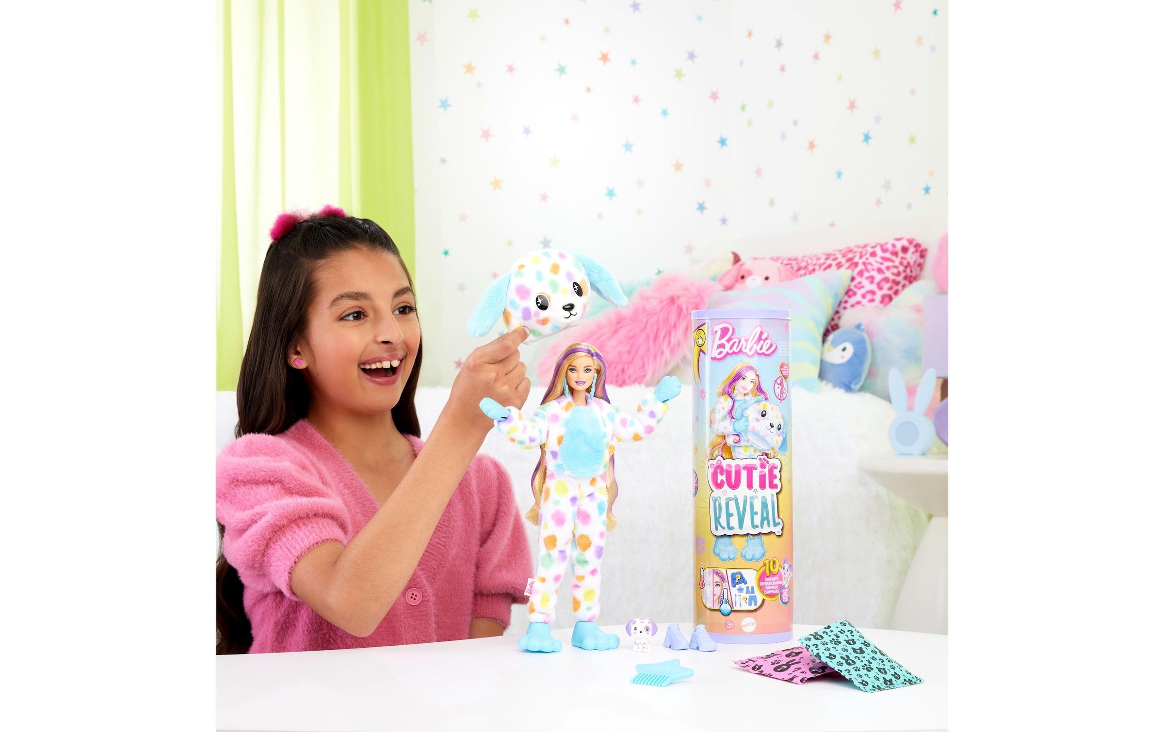 Barbie Anziehpuppe »Cutie Reveal Dream Dalmatiner assortiert«