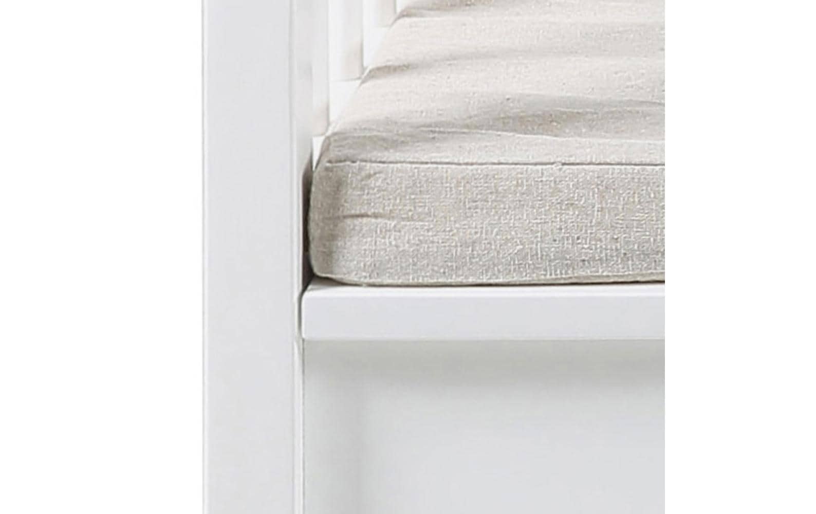 AC Design Sitzbank »Aster 90 x 48 x 85 cm, Weiss«