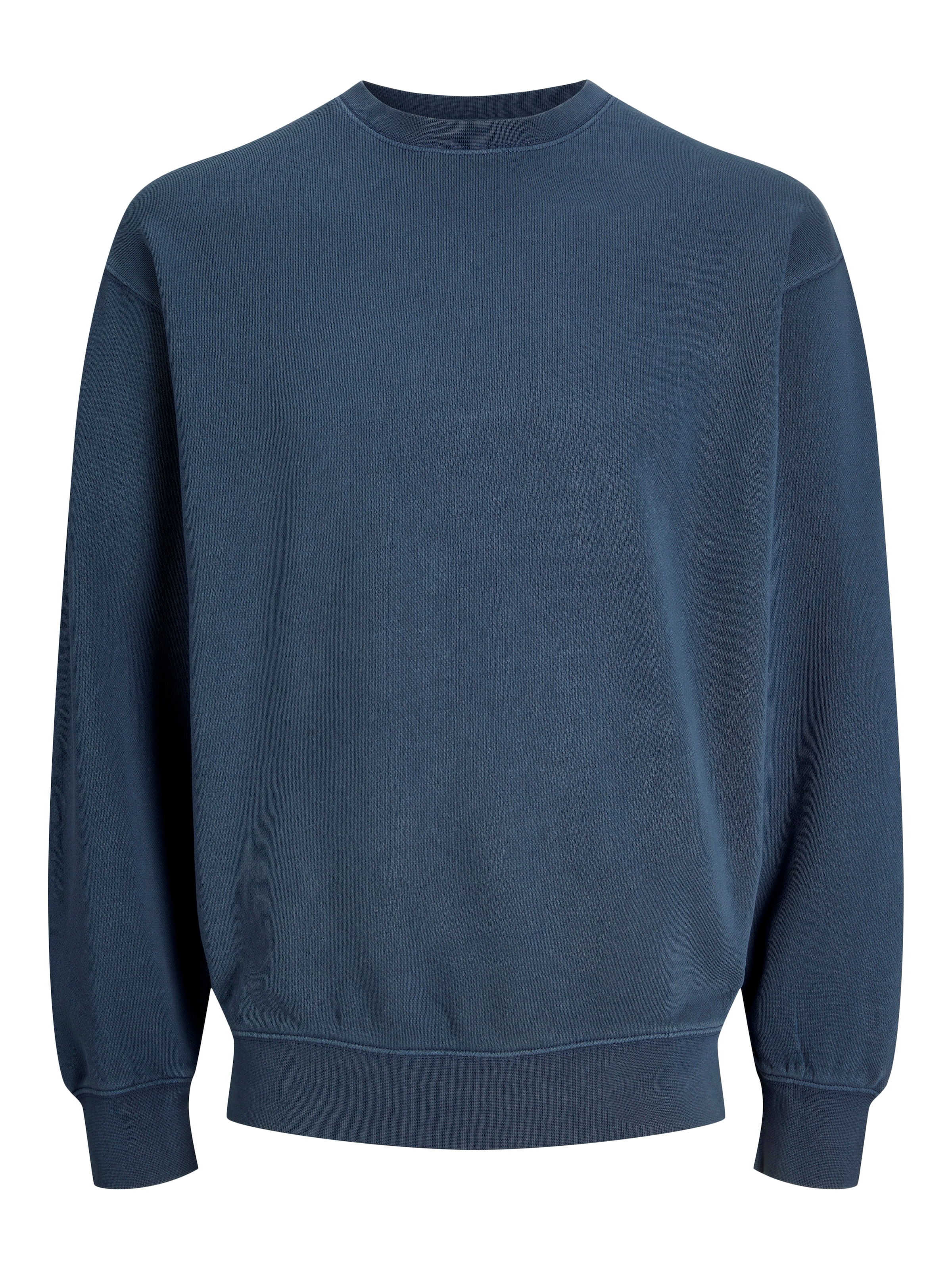 Jack & Jones Sweatshirt »JJECHARGE FADED SWEAT CREW NECK NOOS«, mit Rippbündchen
